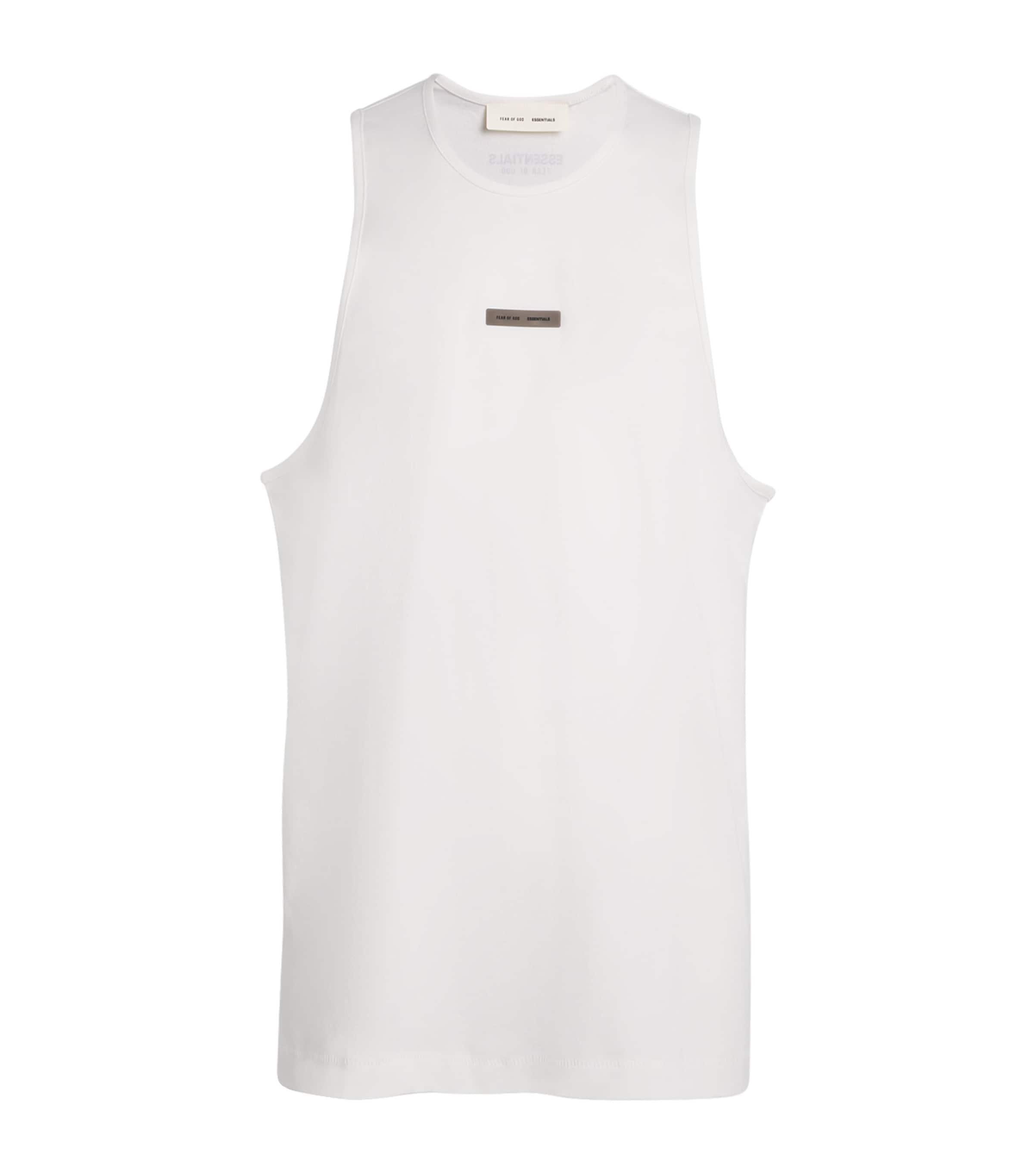 【S】fear of god 5th collection tank top Fear of God Fear of God Fifth Collection Mesh Tank Top | Grailed