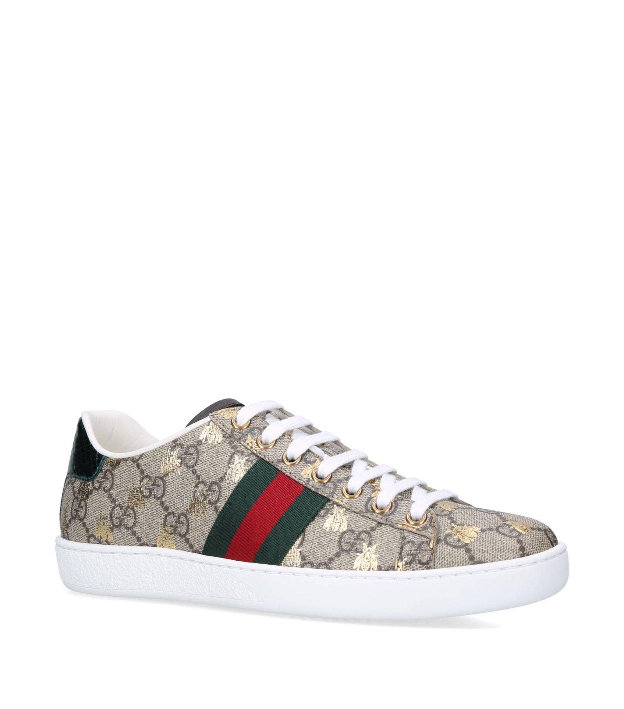 Gucci Leather &#39;new Ace&#39; Sneakers - Save 20% - Lyst