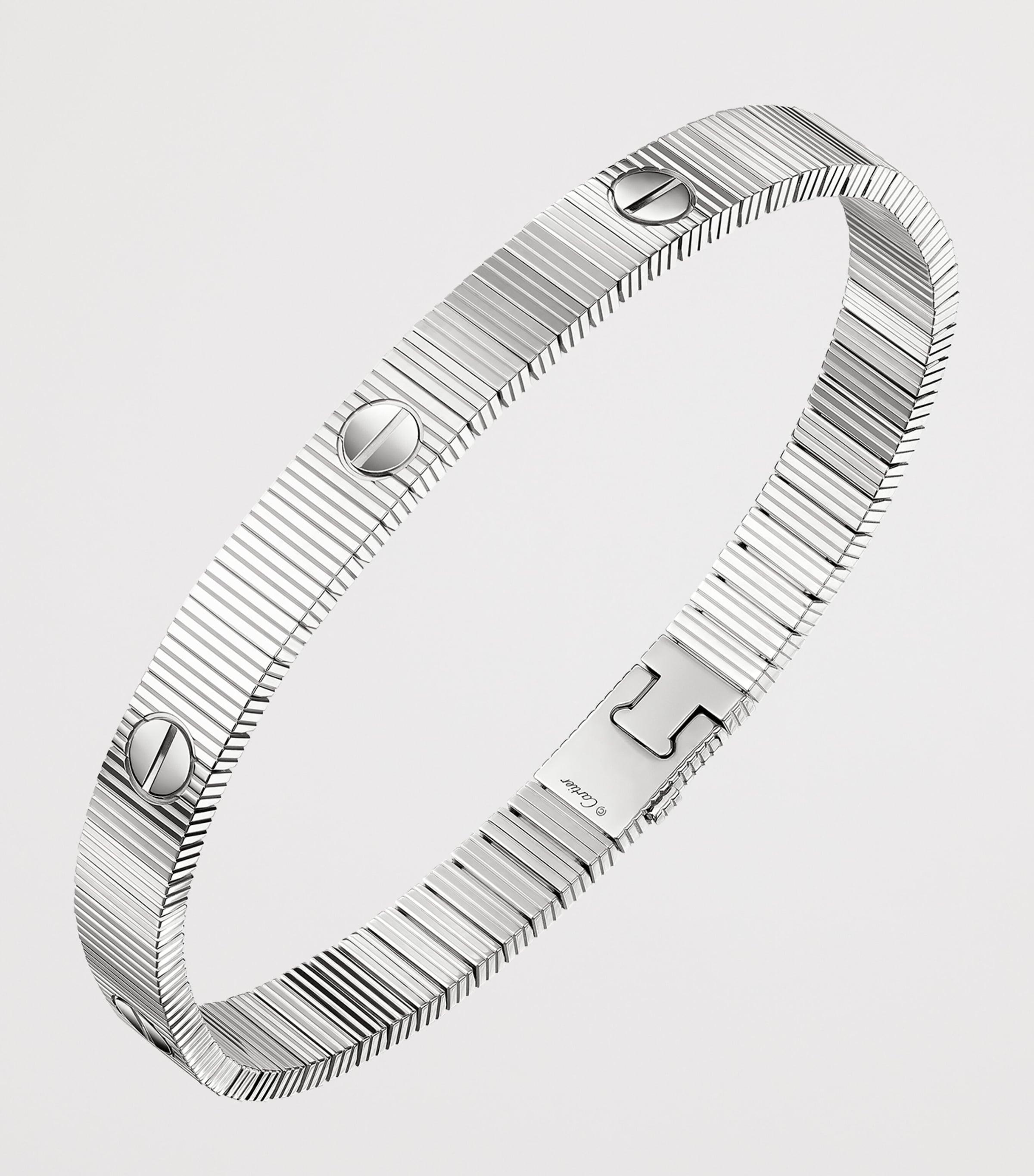 Cartier Love Unlimited Bracelet in White for Men Lyst UK