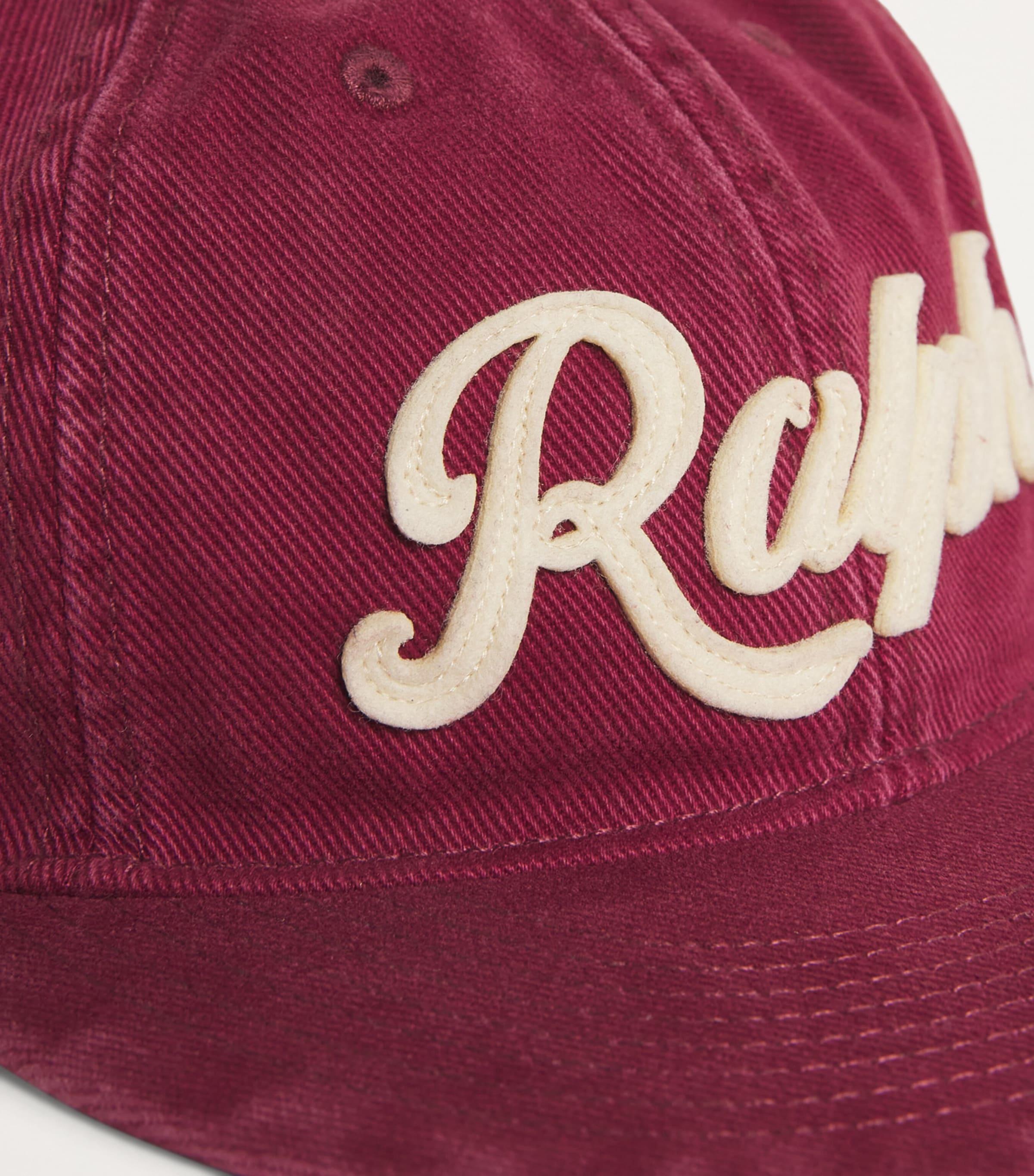 Polo Ralph Lauren Cotton Signature Cap in Red for Men | Lyst
