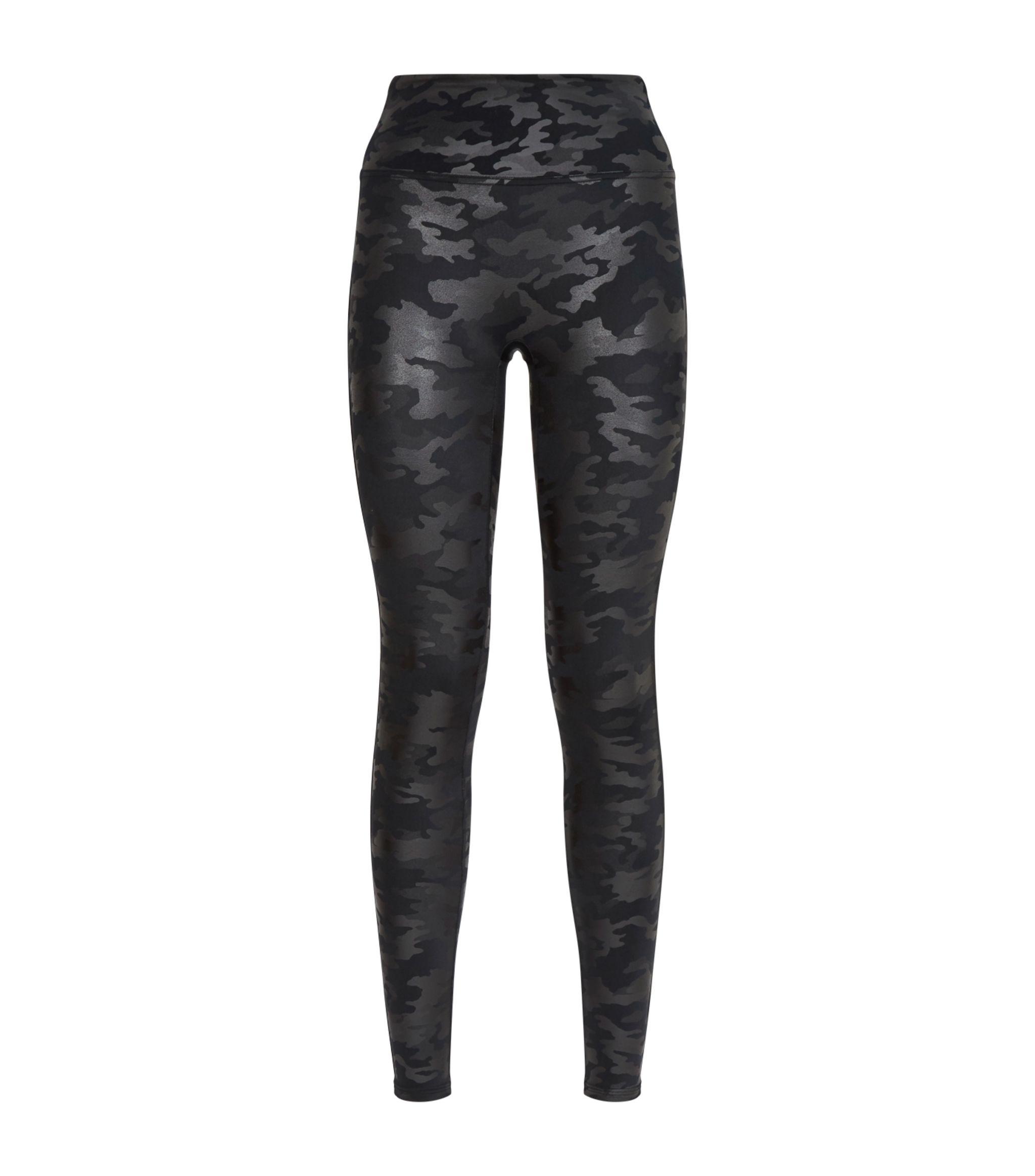 Spanx Faux Leather Camo Leggings in 