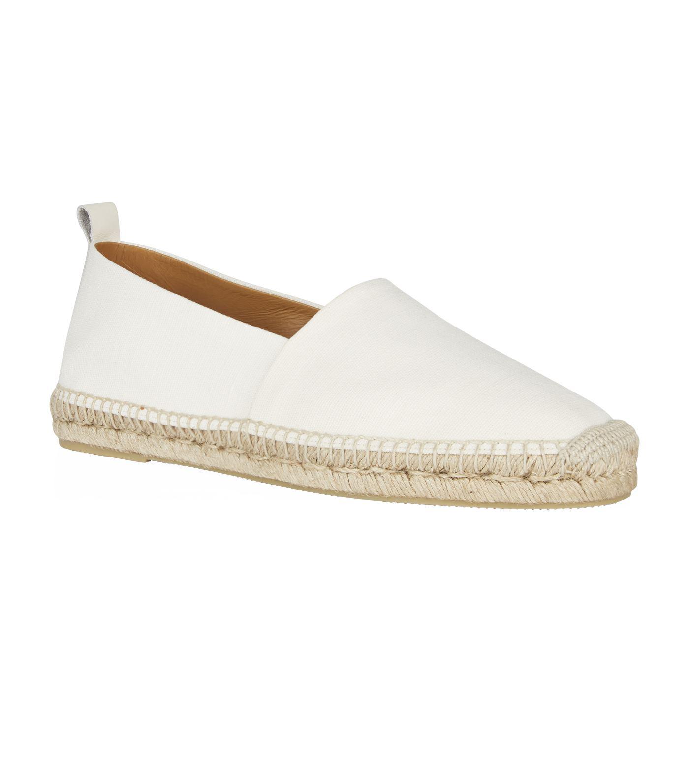 Ralph Lauren Bosworth Linen Espadrilles in Natural | Lyst