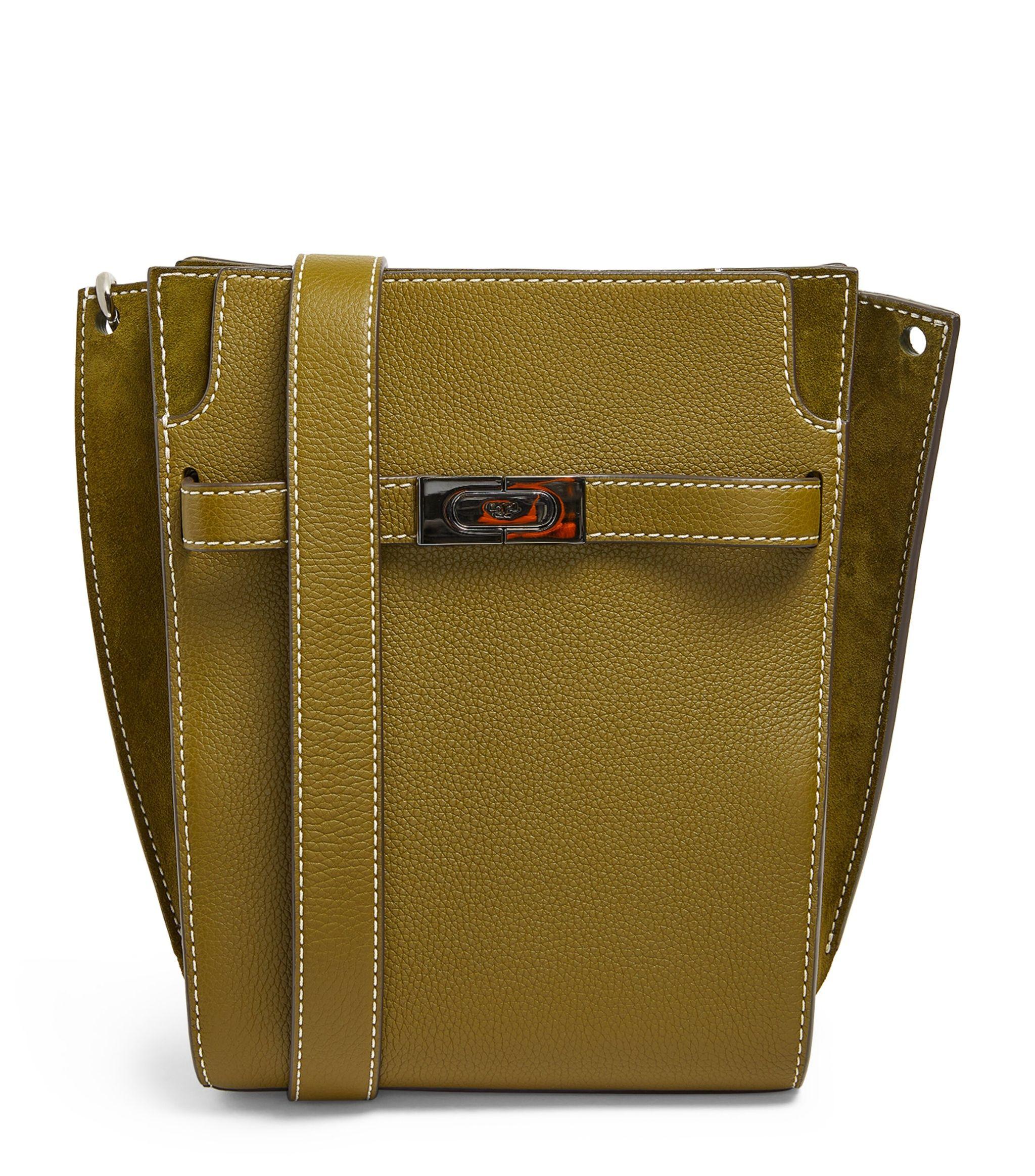 Tory Burch Leather Radziwill Crossbody Bag in Green Lyst