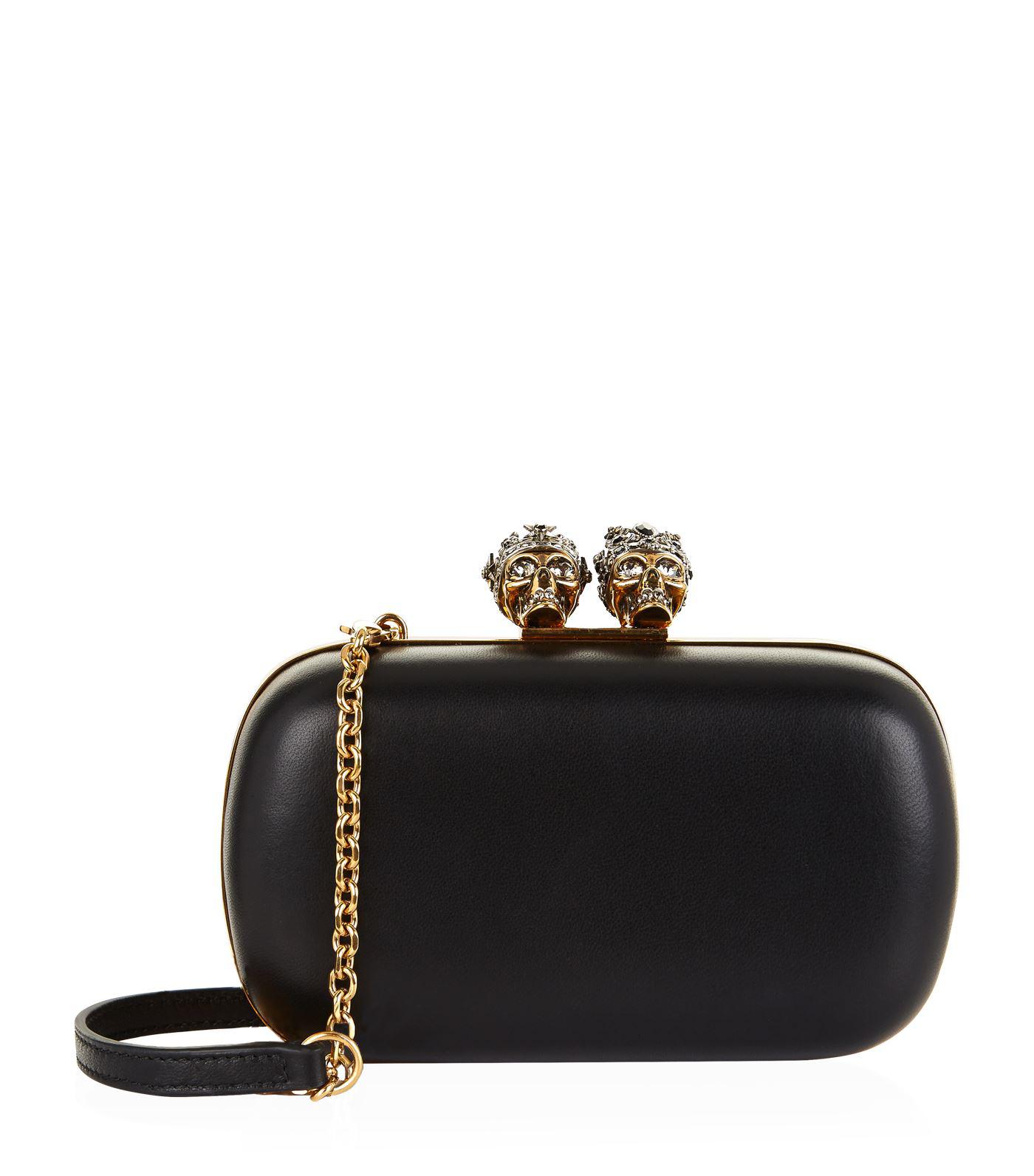 alexander mcqueen clutch skull