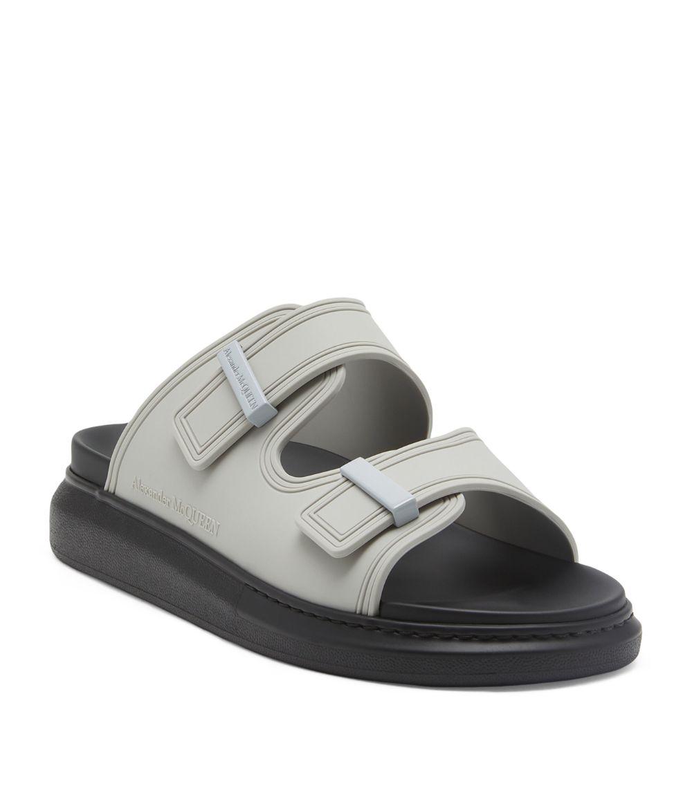 McQueen Oversized Hybrid Sandals in Gray for Men | Lyst