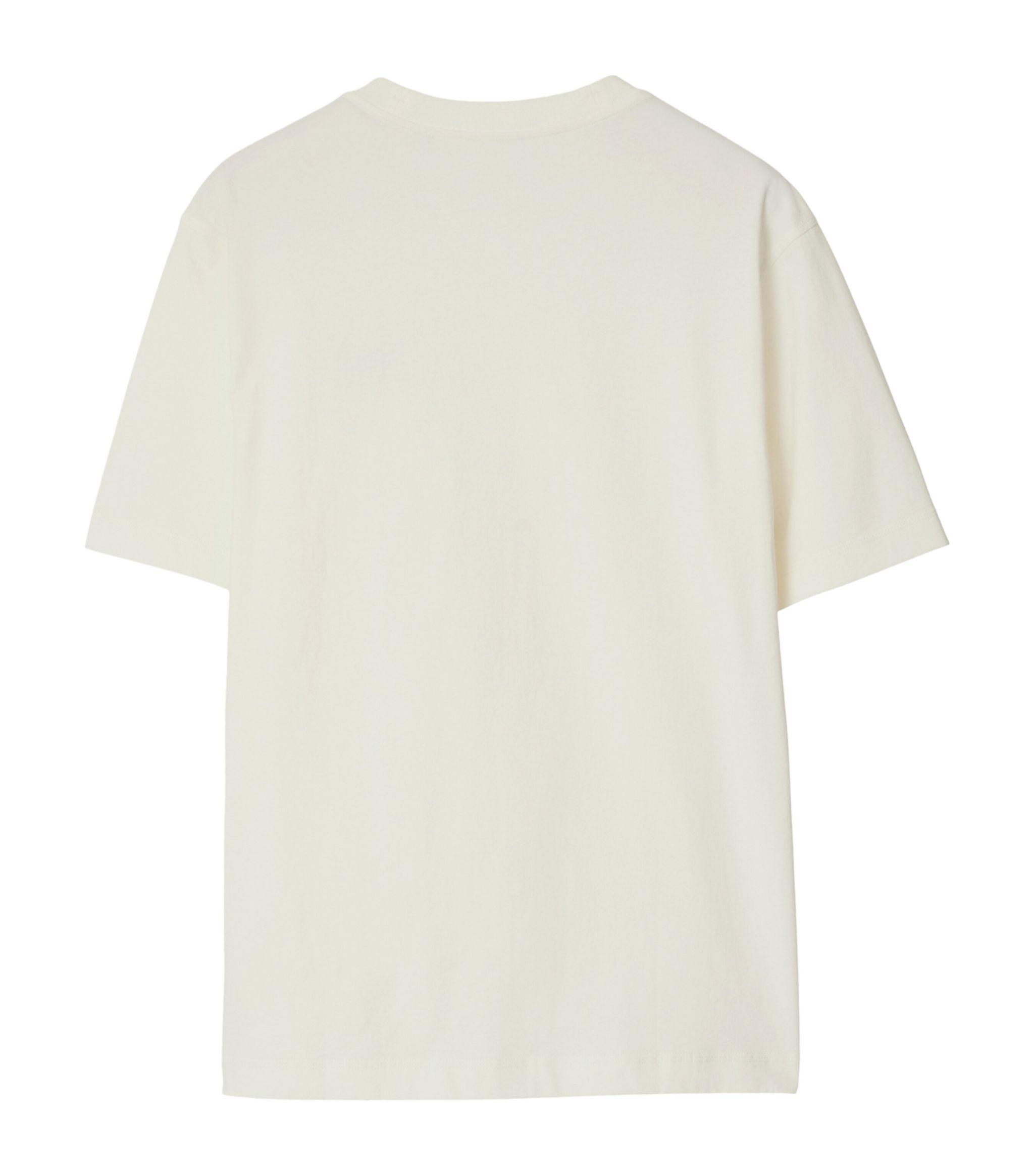 【BURBERRY】 DUCKロゴ刺繍 コットンTシャツ 401FC48E-EB03-4483-8E01-