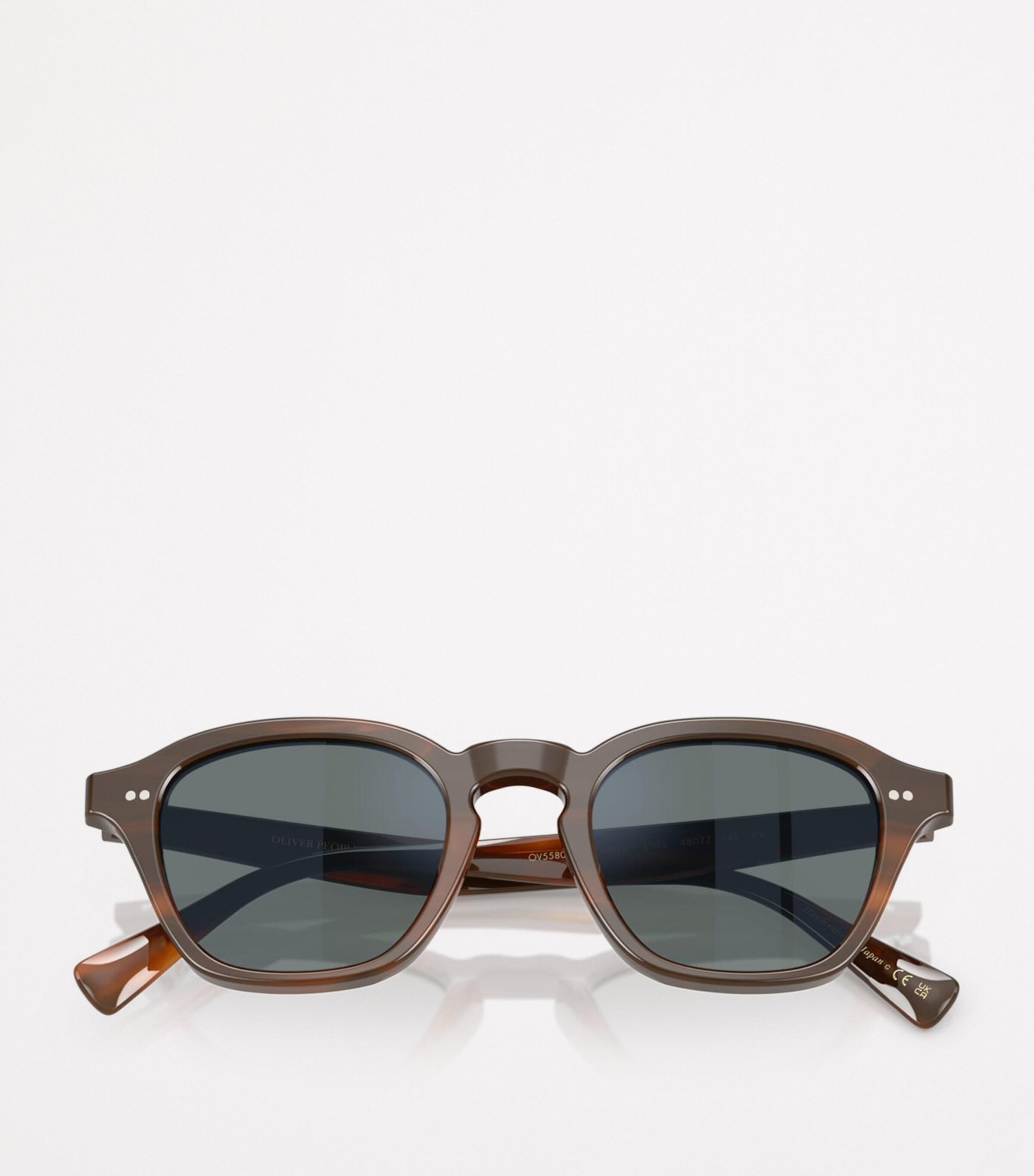 Lunettes De Soleil Oliver Peoples 63-16-120 CYN ESP - Polarized, Monture Marron - Occasion