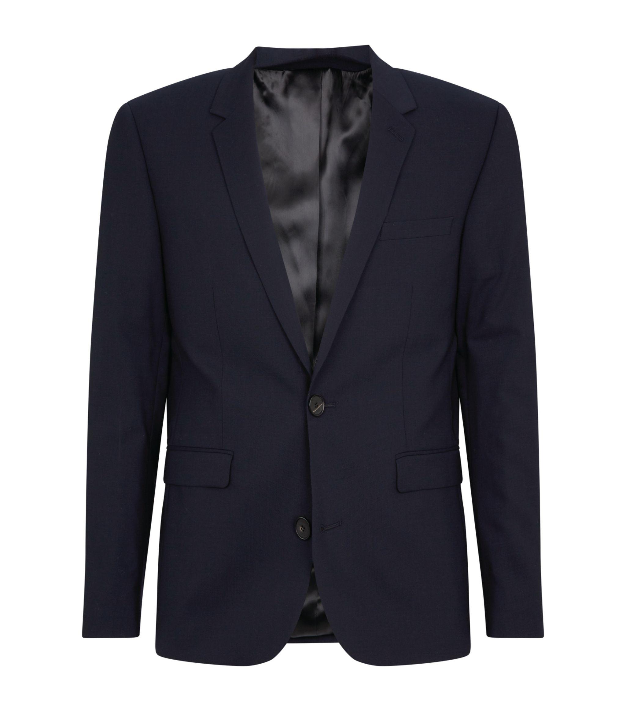 Sandro Woolblend Suit Jacket in Blue for Men Lyst