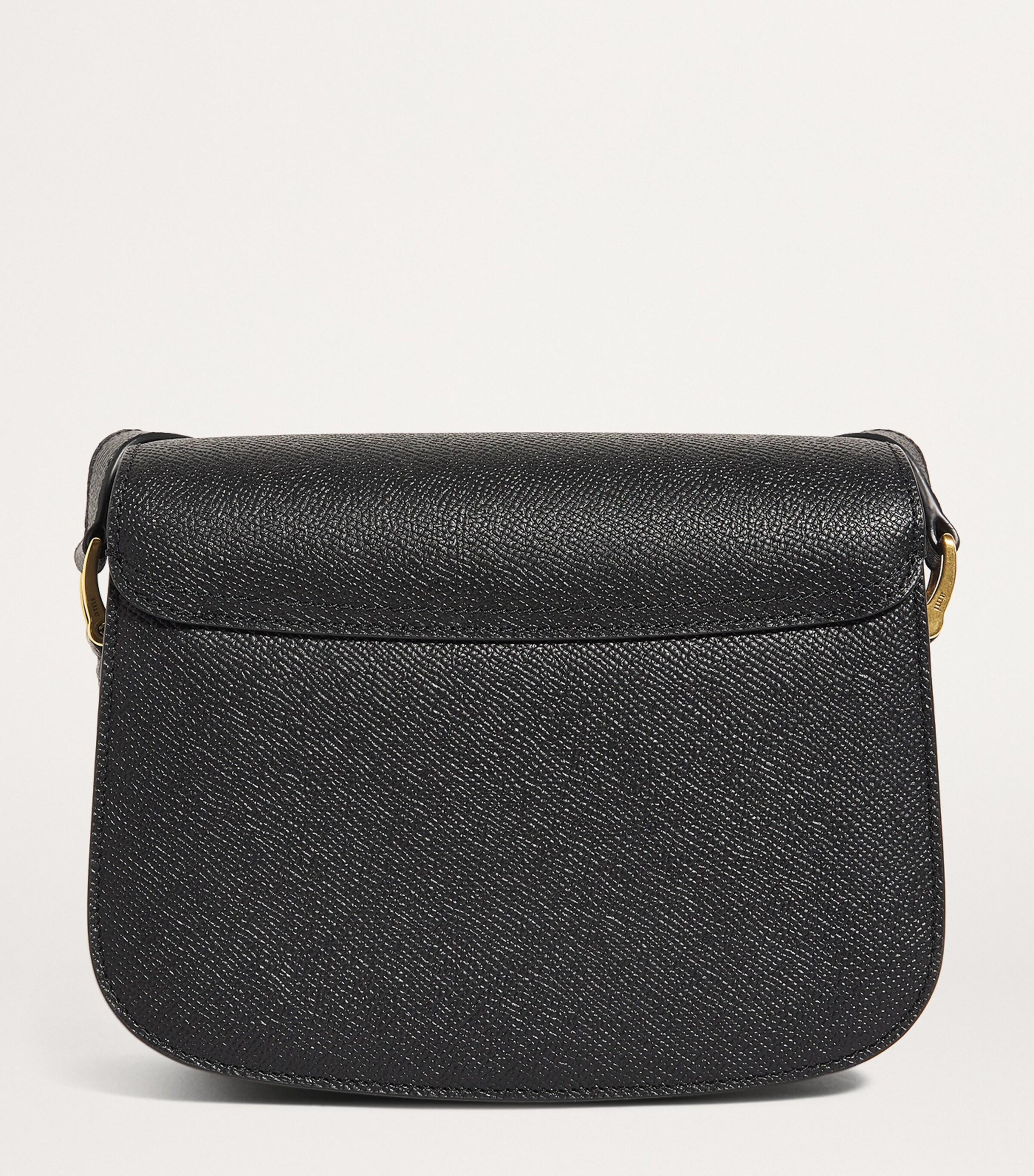 Ami Paris Leather Paris Paris Cross-Body Bag in Black for