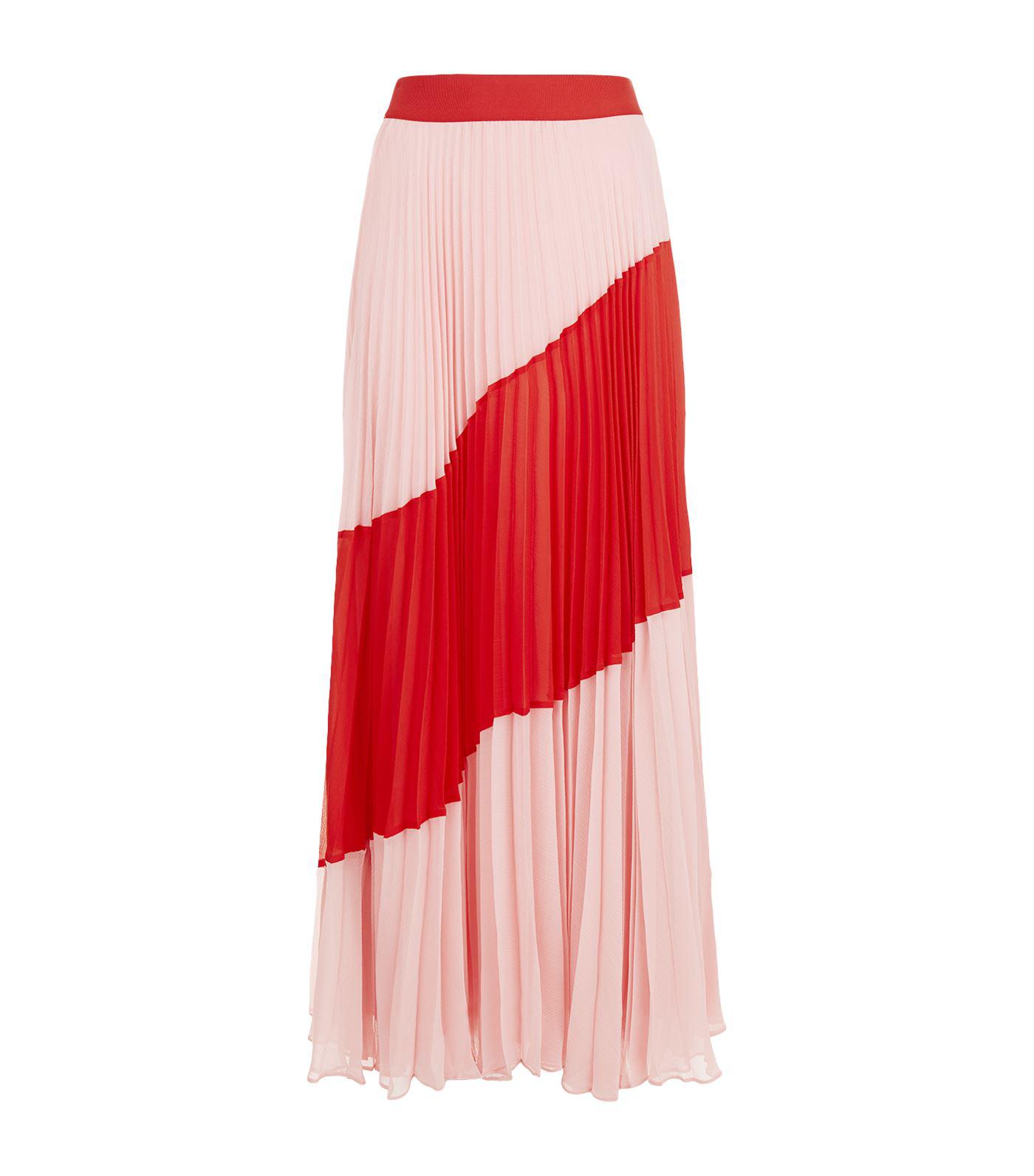Alice + Olivia Tavi Pleated Skirt in 