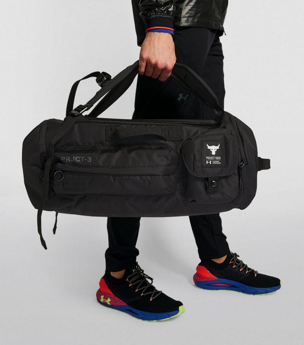 Under Armour Project Rock Duffle Backpack in Black for Men | Lyst