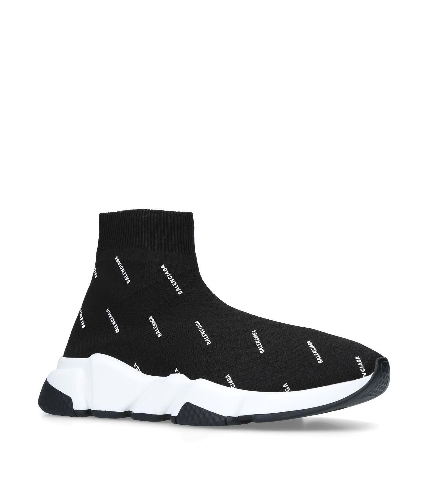 balenciaga sock shoes nude