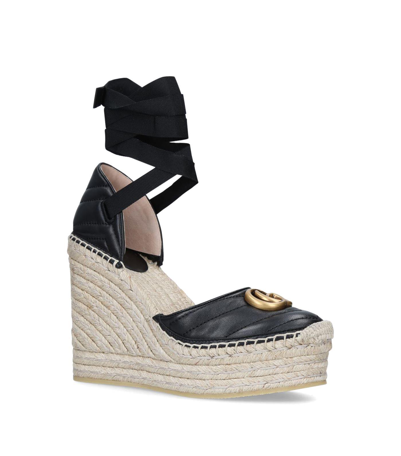 gucci wedge sandals