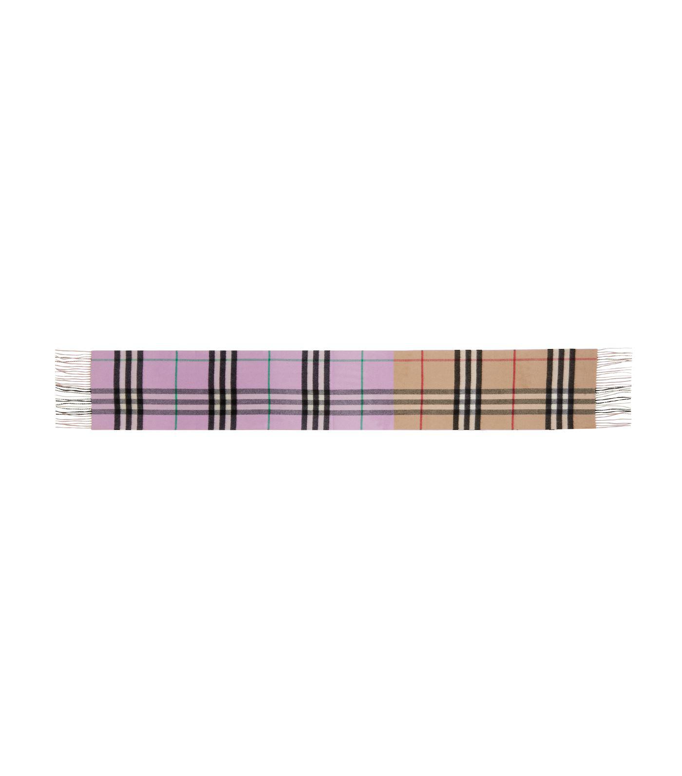 burberry two tone scarf