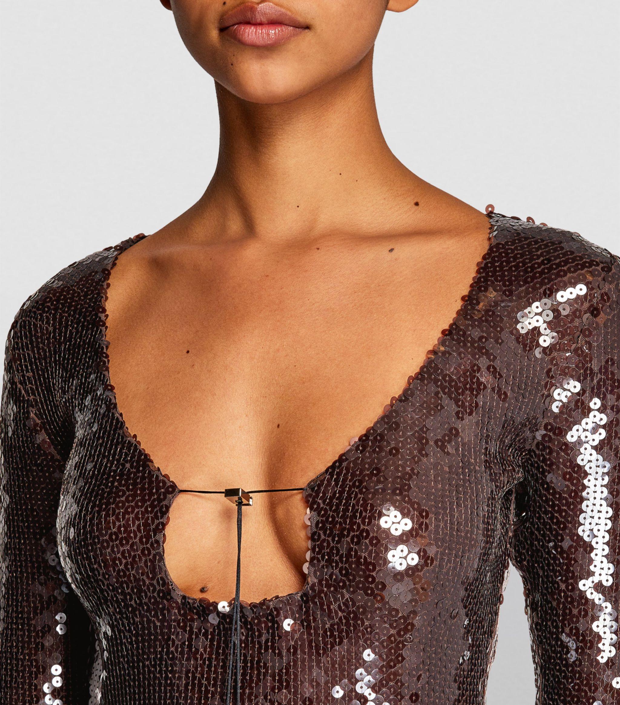 16arlington sequin dress Mitilla Mini Dress