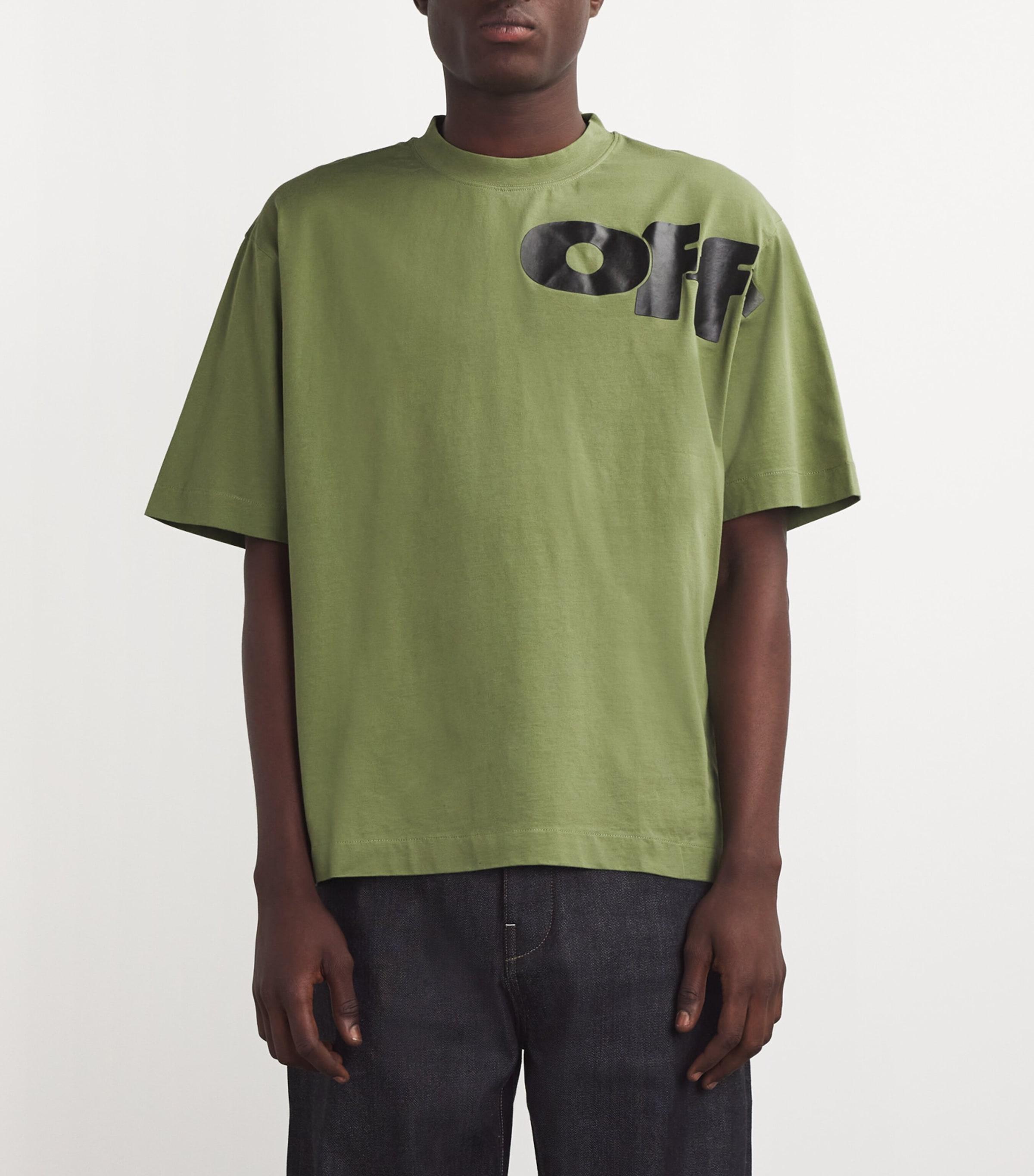 Off-White c/o Virgil Abloh Off- Cotton Shared Logo T-Shirt