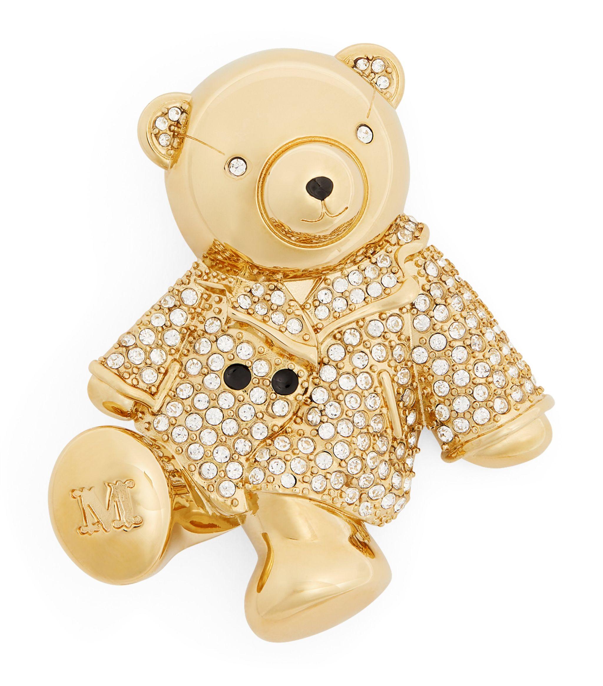 【関税込み】Max Mara ゴールド＆ブラウン Teddy Bear ブローチ 楽天市場】【8/10限定・最大2万円OFFクーポン配布中】MAX MARA