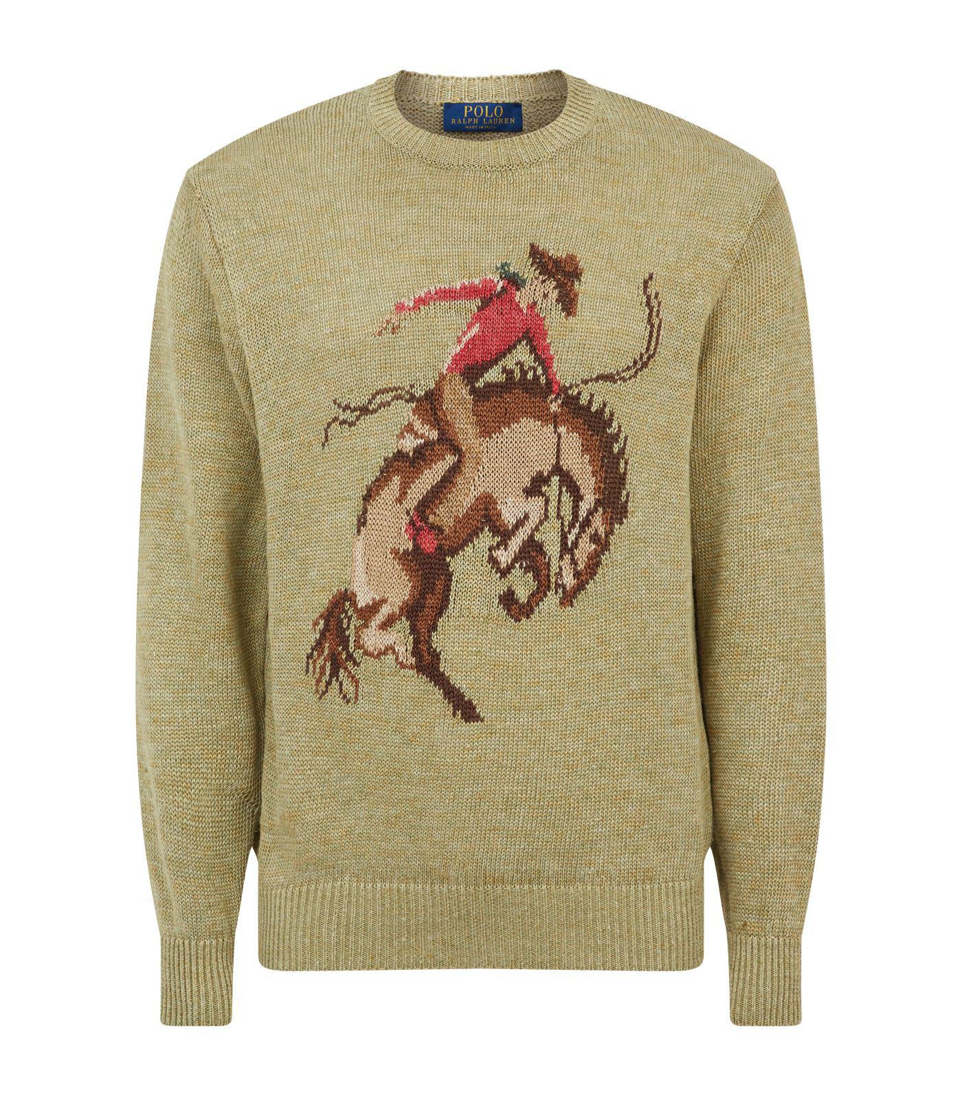 Polo Ralph Lauren Linen-silk Cowboy 