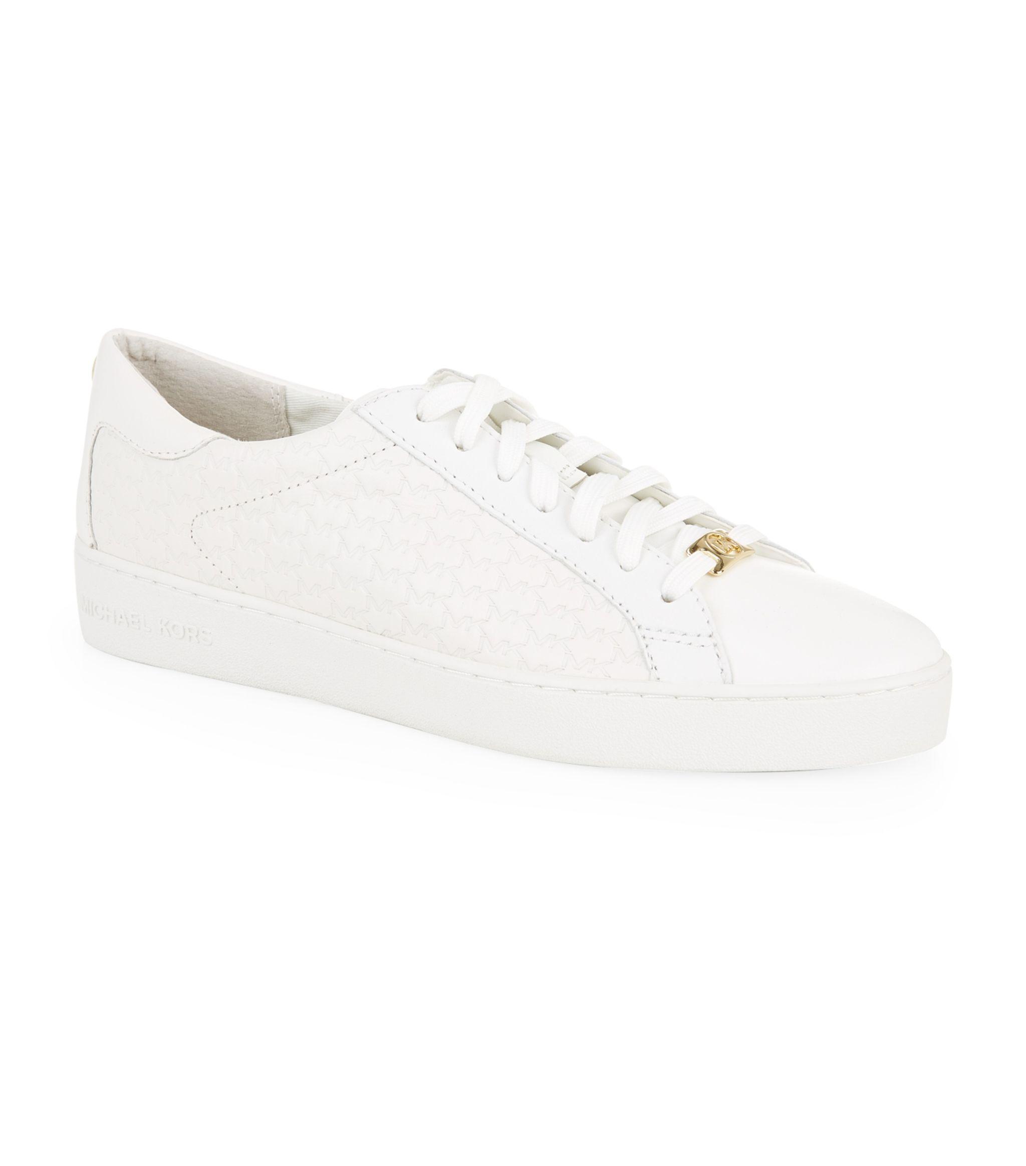 michael kors colby sneaker white