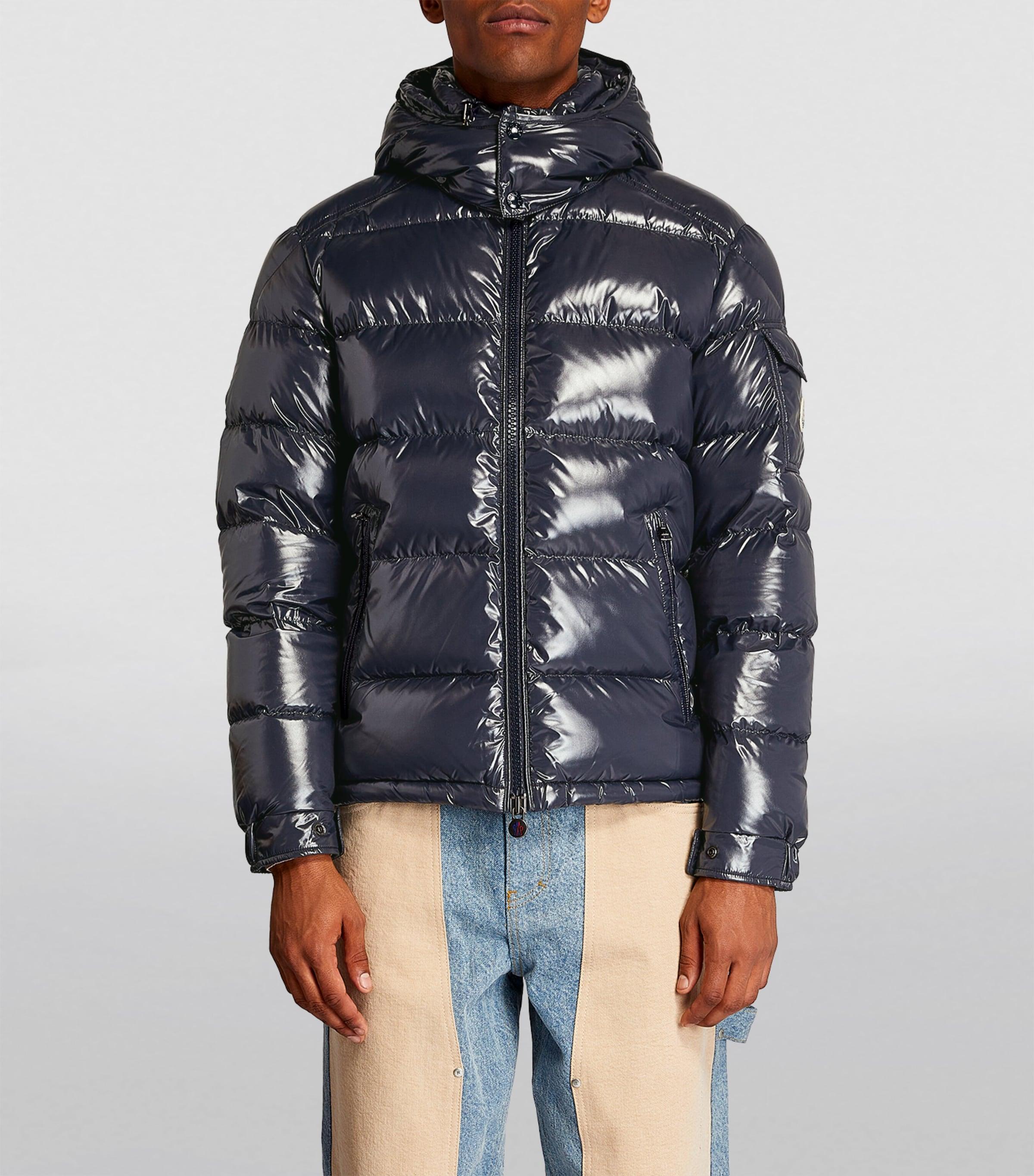 Moncler Maya Puffer Jacket in Blue for Men Lyst UK