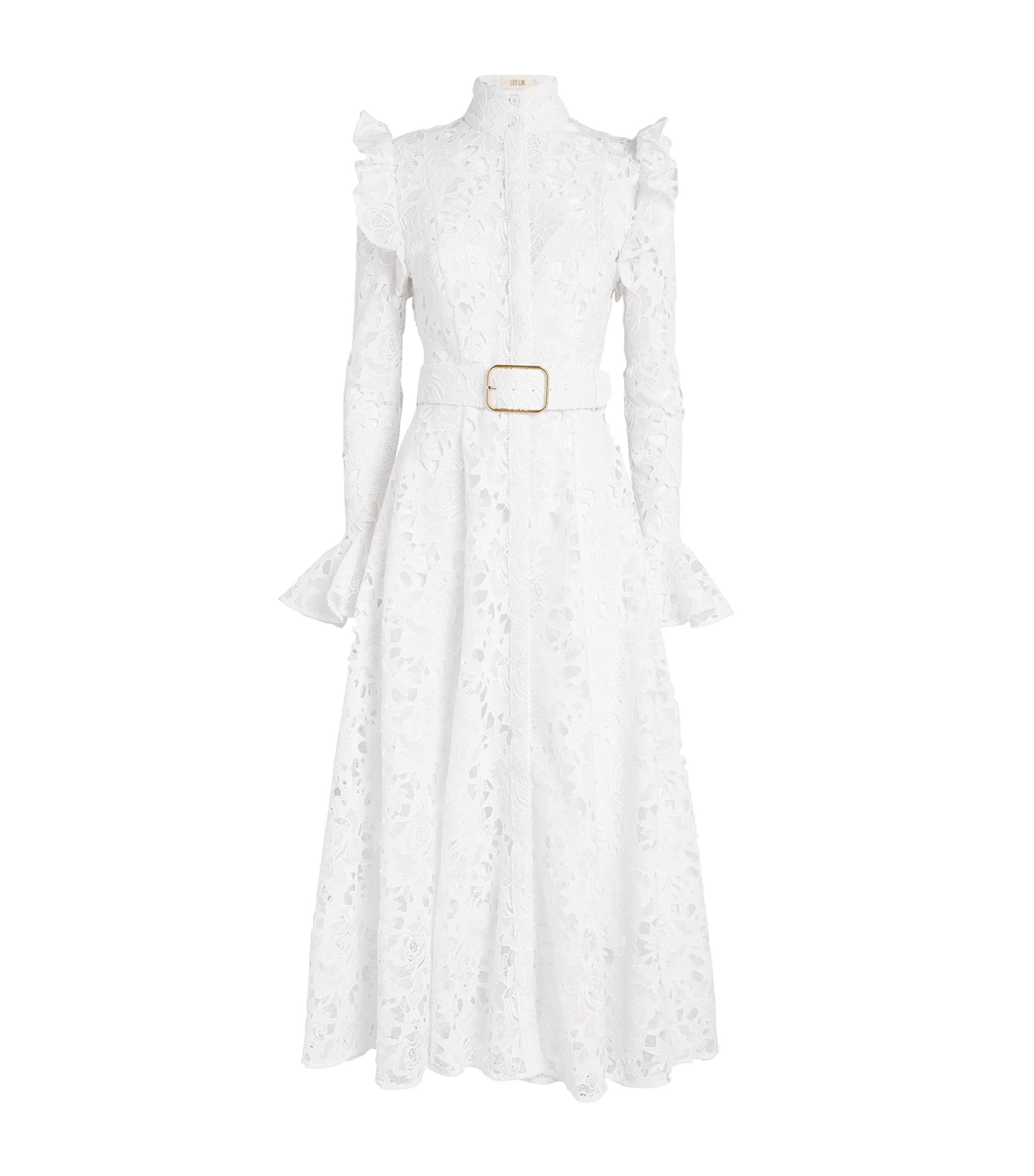 chinese dress ladies Aubrey Appliqué Shirt Midi Dress main image 0