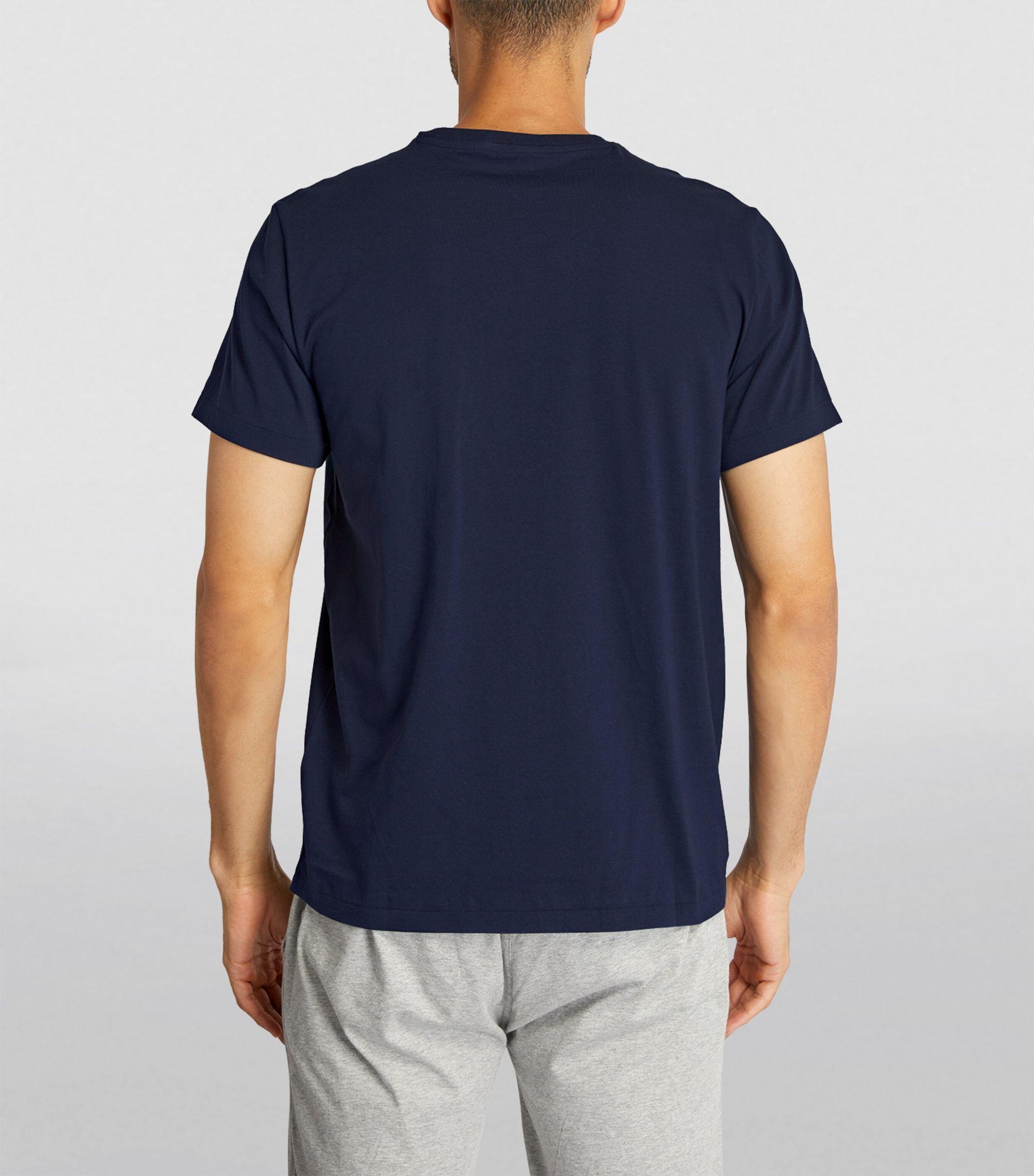 Polo Ralph Lauren Polo Pony Lounge T-shirt in Blue for Men | Lyst