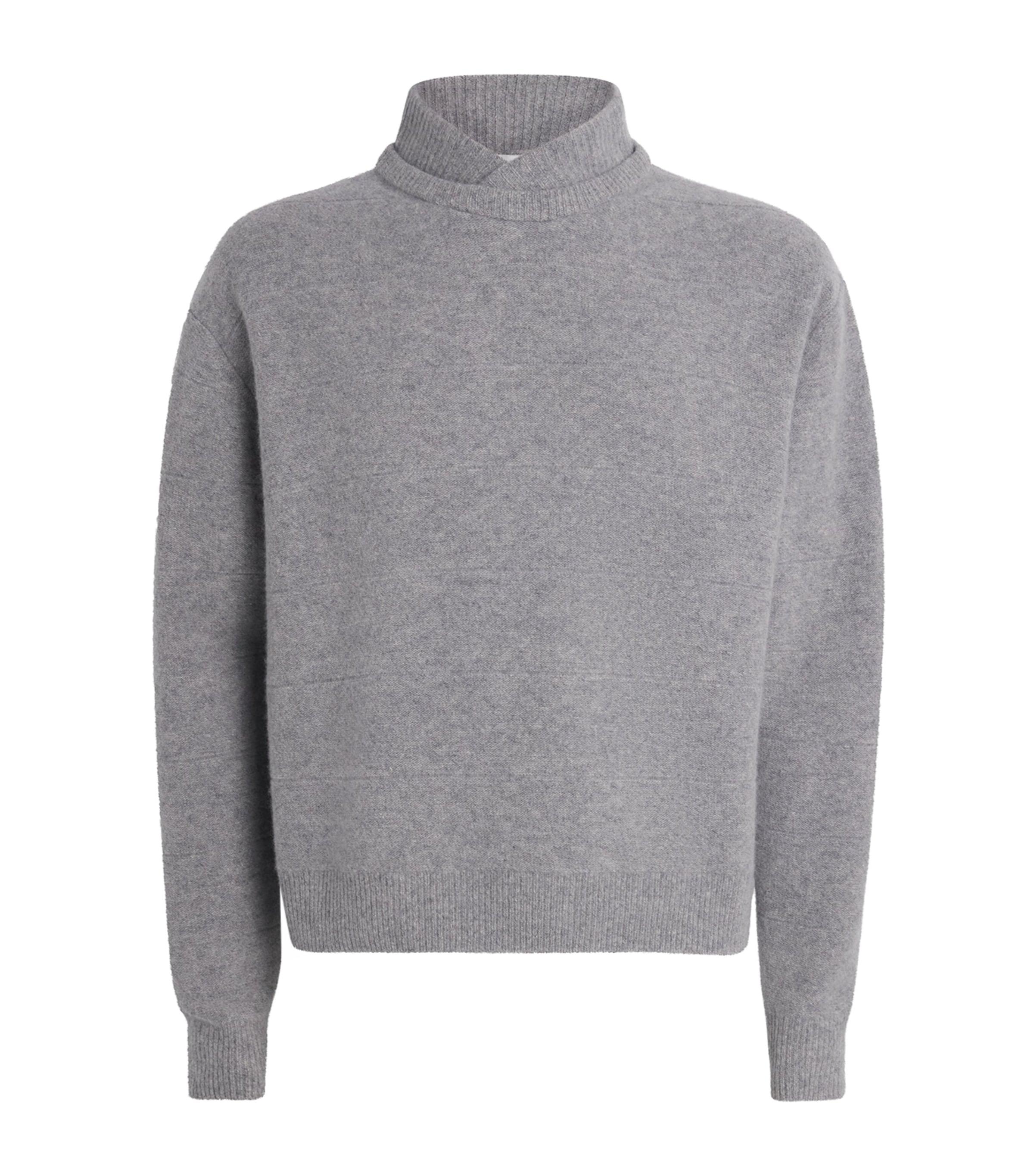 LE 17 SEPTEMBRE DRAWCORD COLLAR JUMPER LE 17 SEPTEMBRE DRAWCORD COLLAR JUMPER LE17SEPTEMBRE Collar