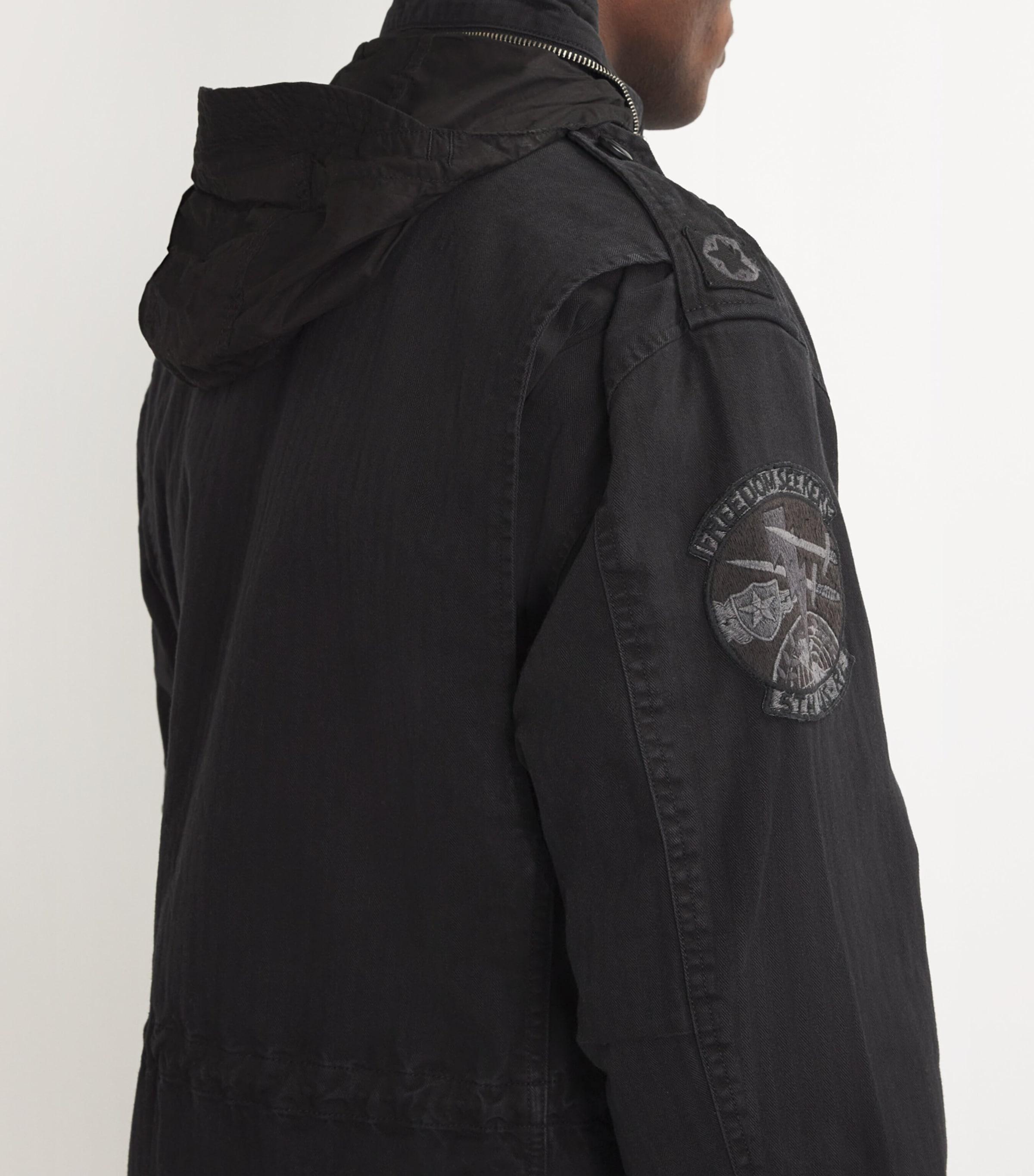 Polo Ralph Lauren Black Military Jacket for Men | Lyst UK