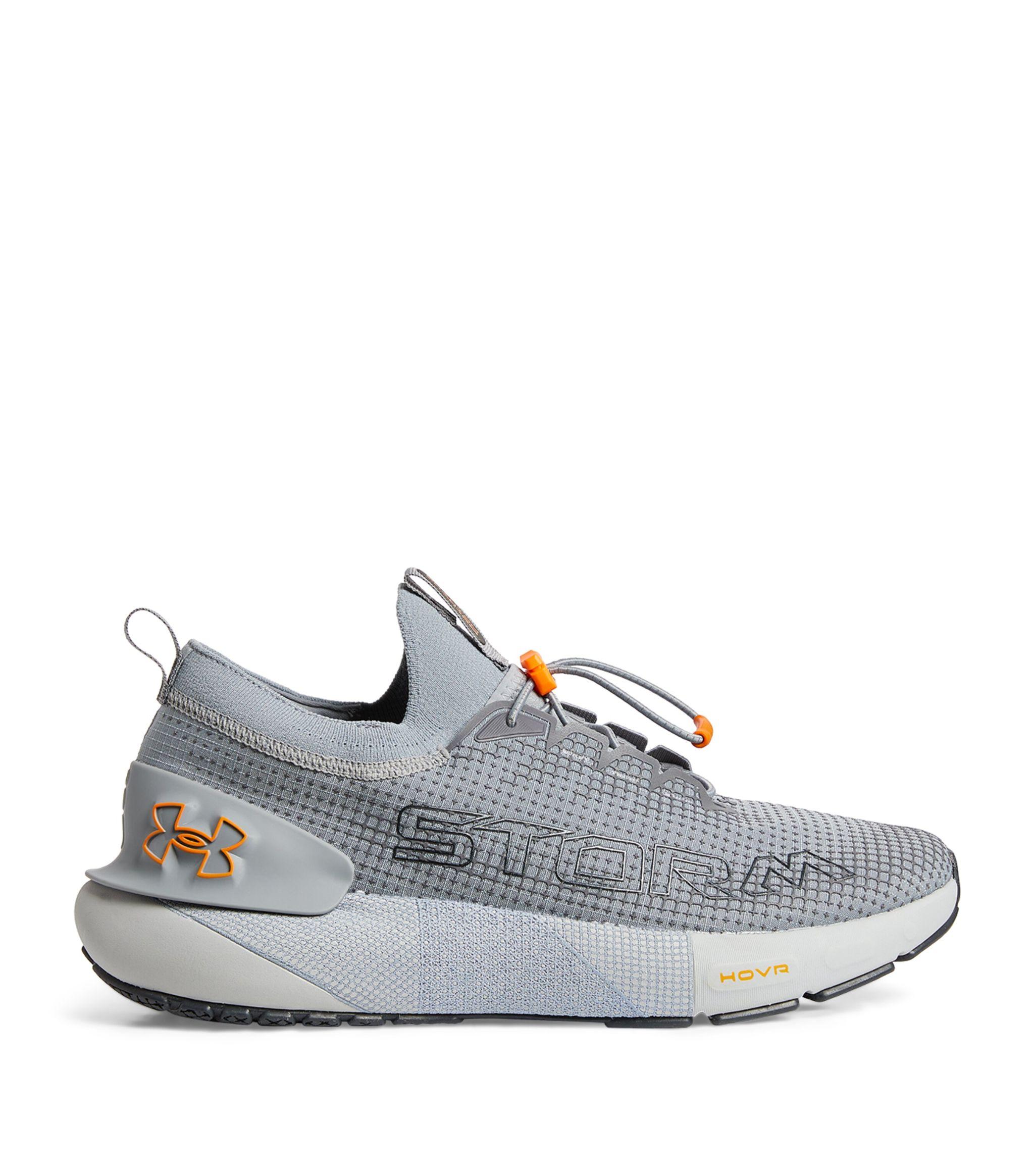 Under Armour Hovr Phantom Storn Trainers in Gray for Men Lyst