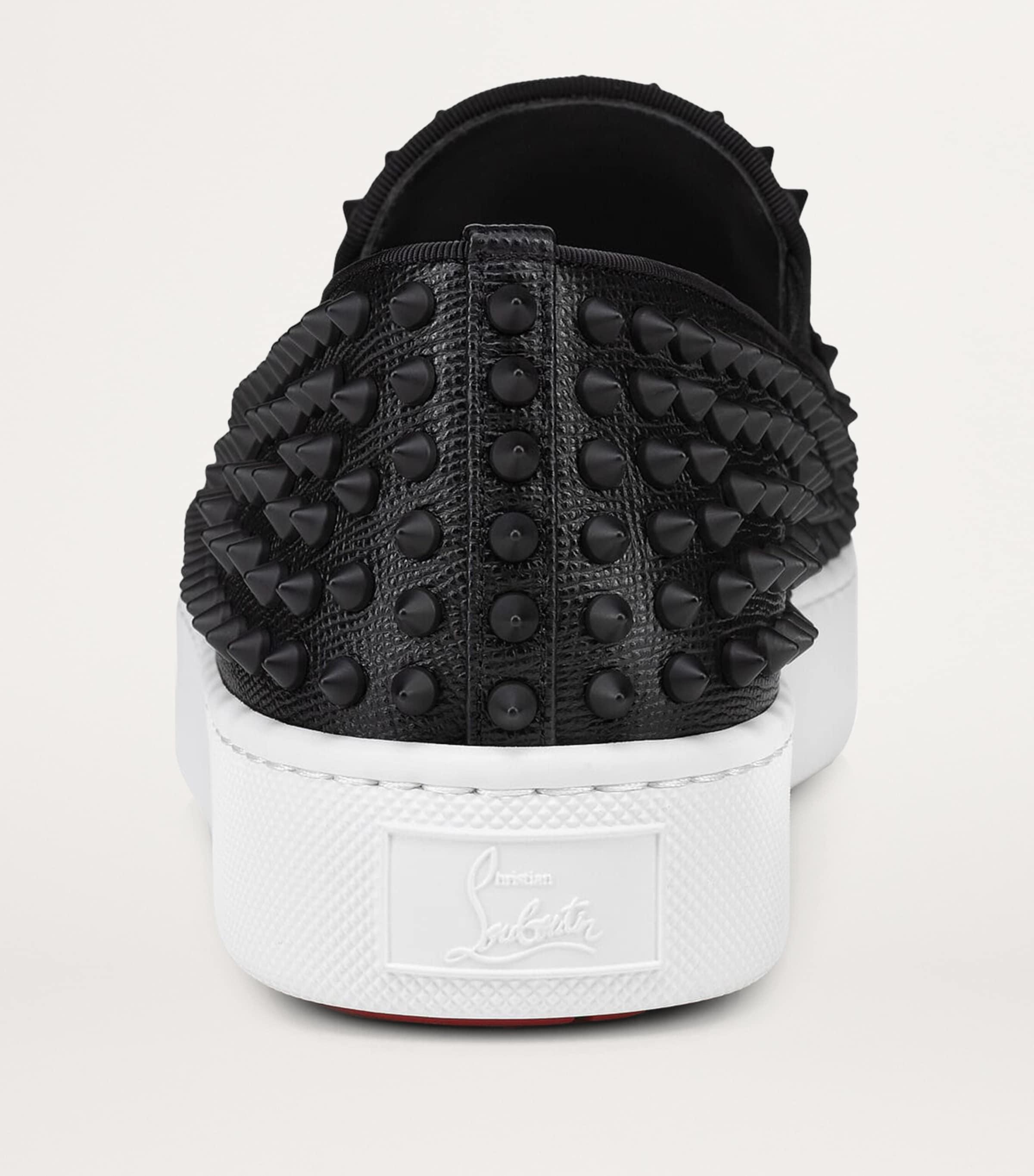 Christian Louboutin Spikeboat Leather Loafer Sneakers in 