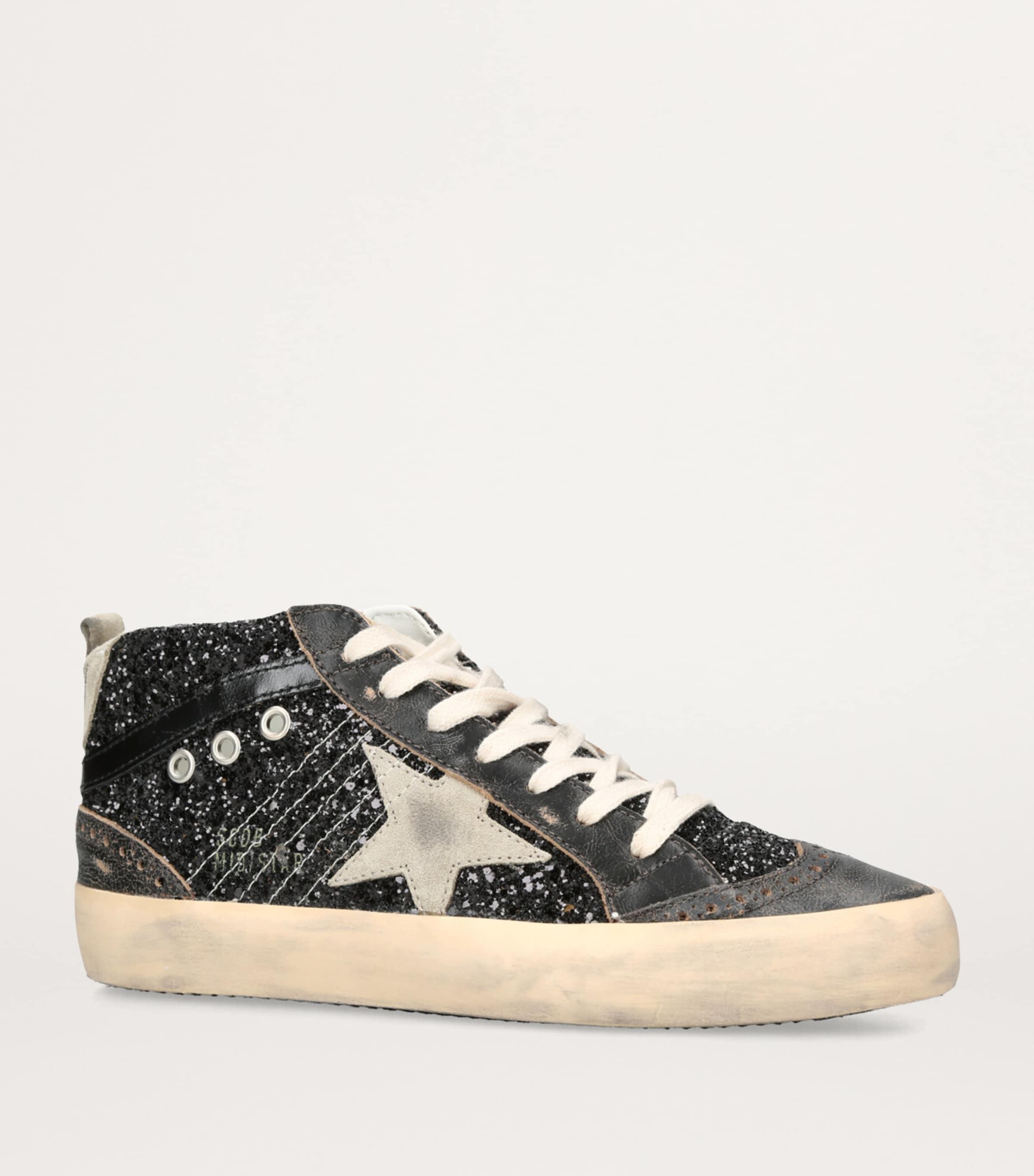 Golden goose midstar glitter hot sale