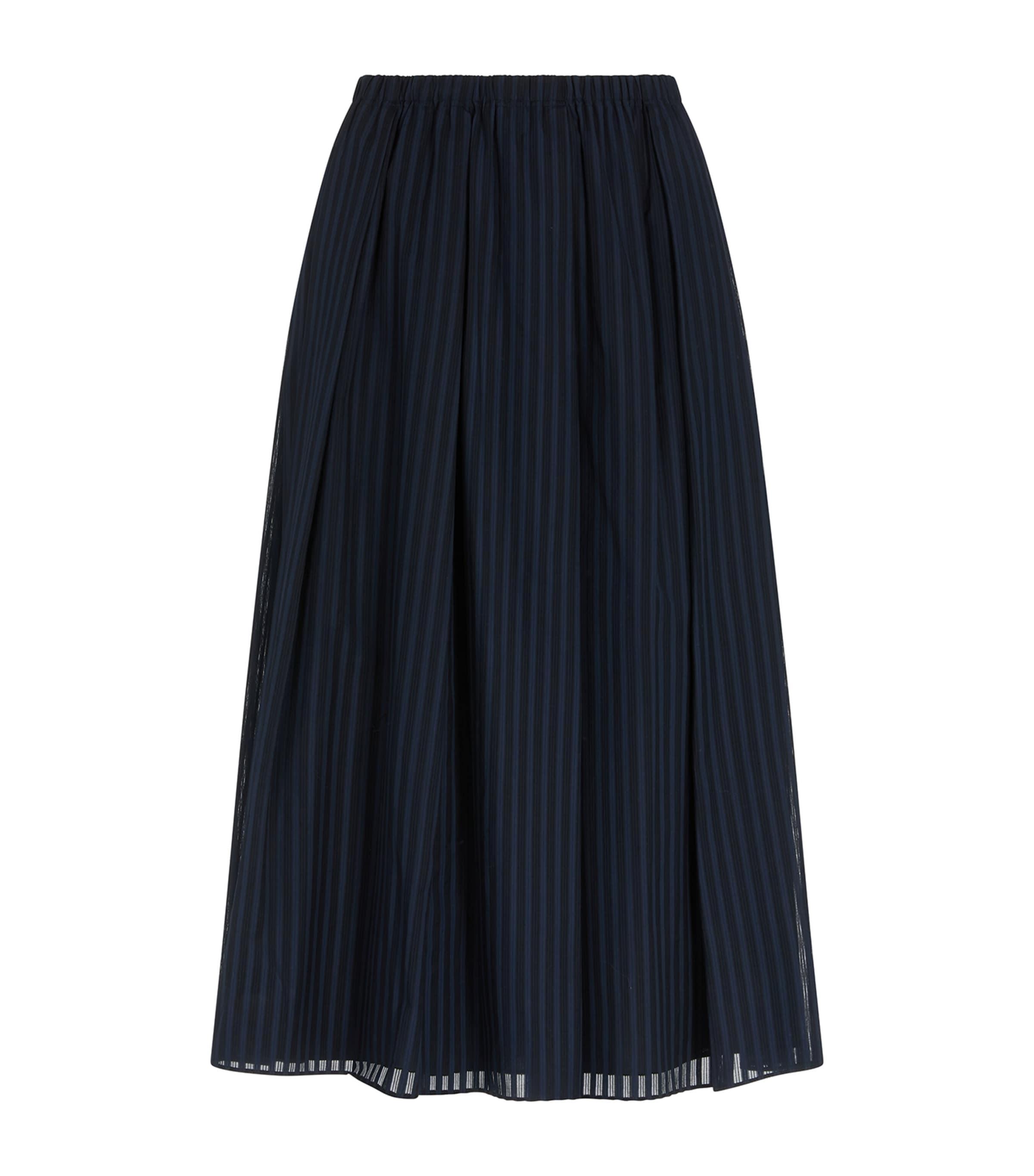 スカート THEORY Woman Skirt Blue O0801304 G4K Theory Midi Skirt O0801304-G4K DARK NAVY | IlDuomo