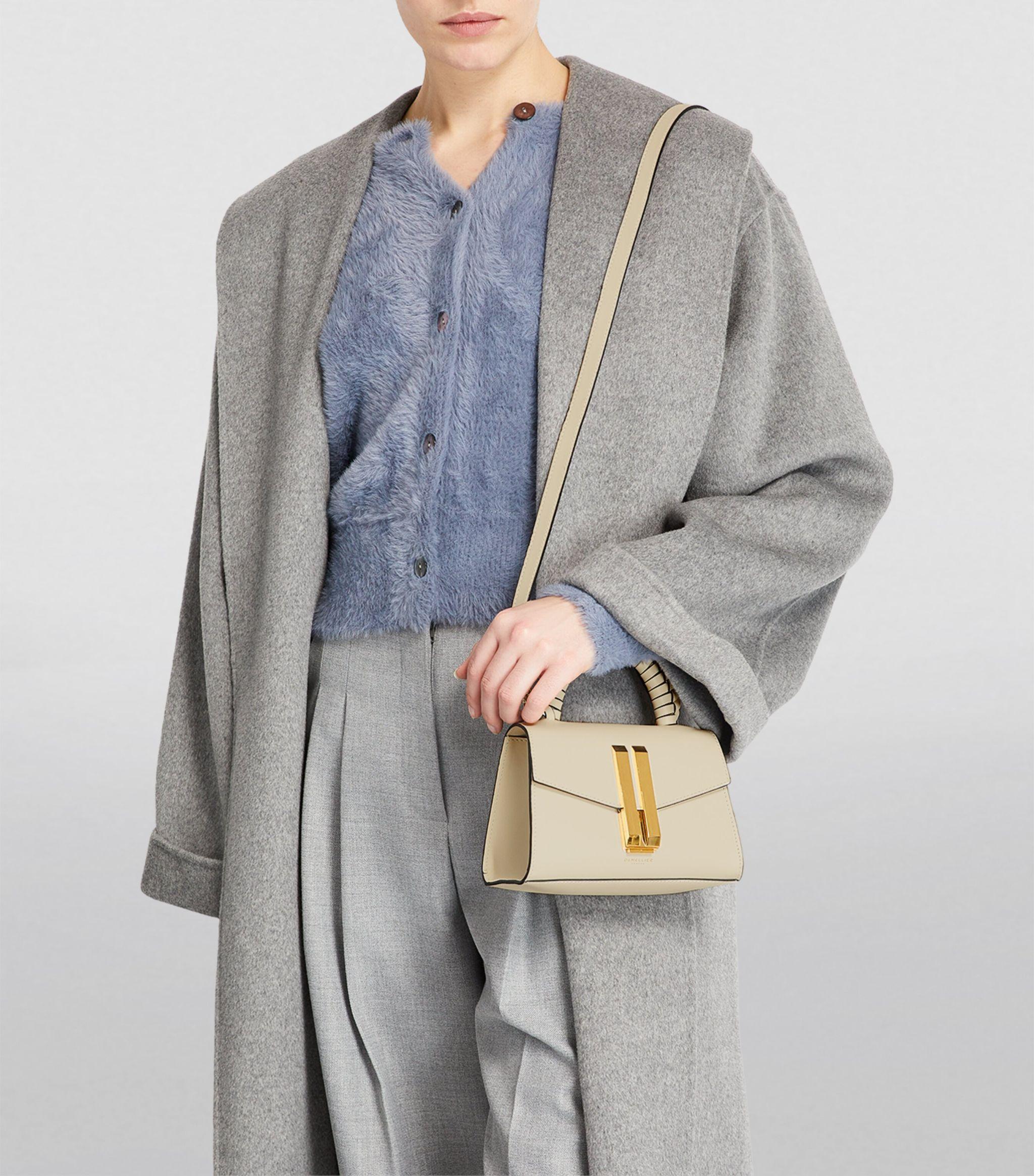 DeMellier London Nano Leather The Montreal Top-handle Bag in