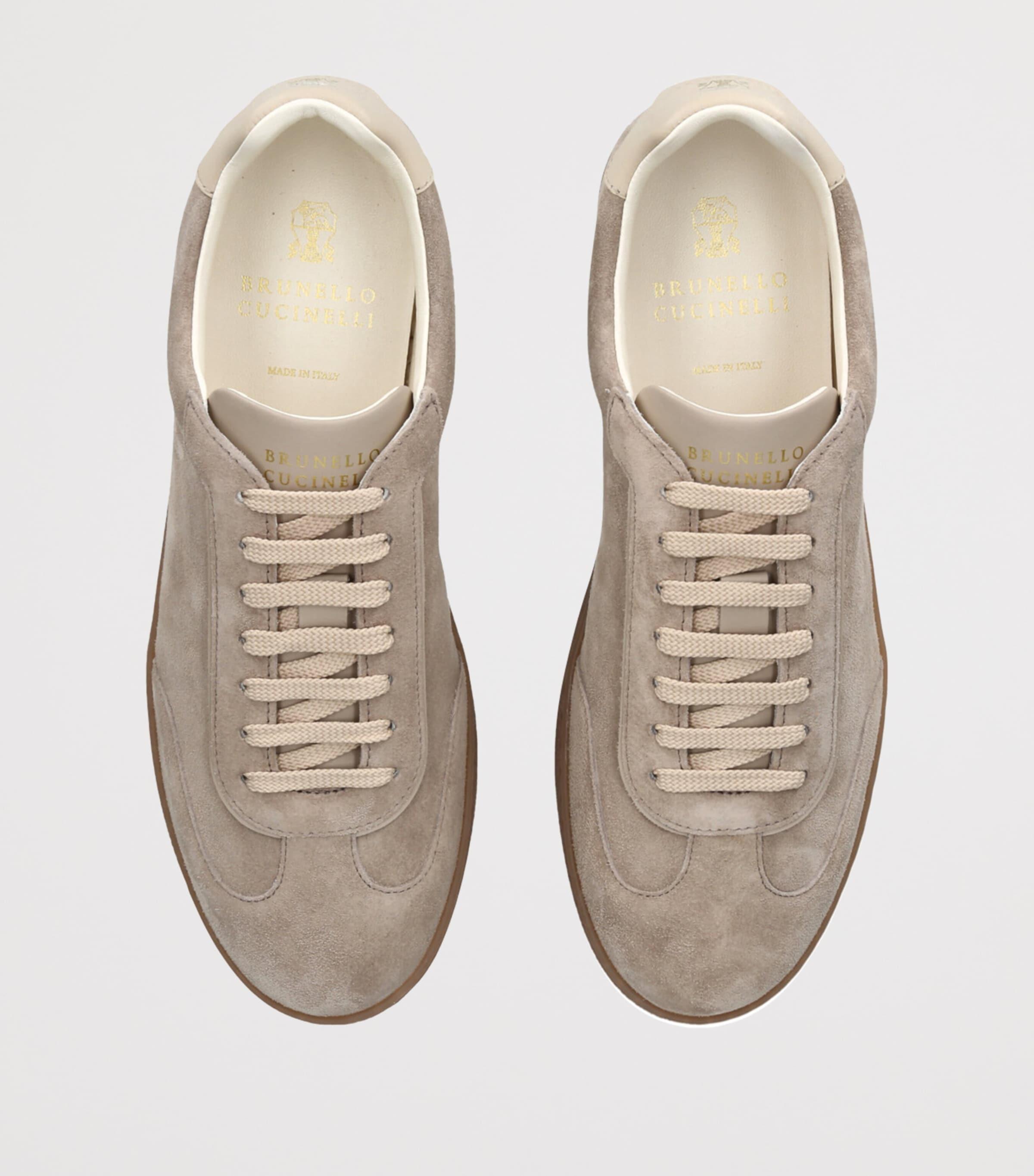スニーカー BRUNELLO CUCINELLI Suede trainers Brunello Cucinelli Washed Suede Runners Sneakers | Sendegaro PL