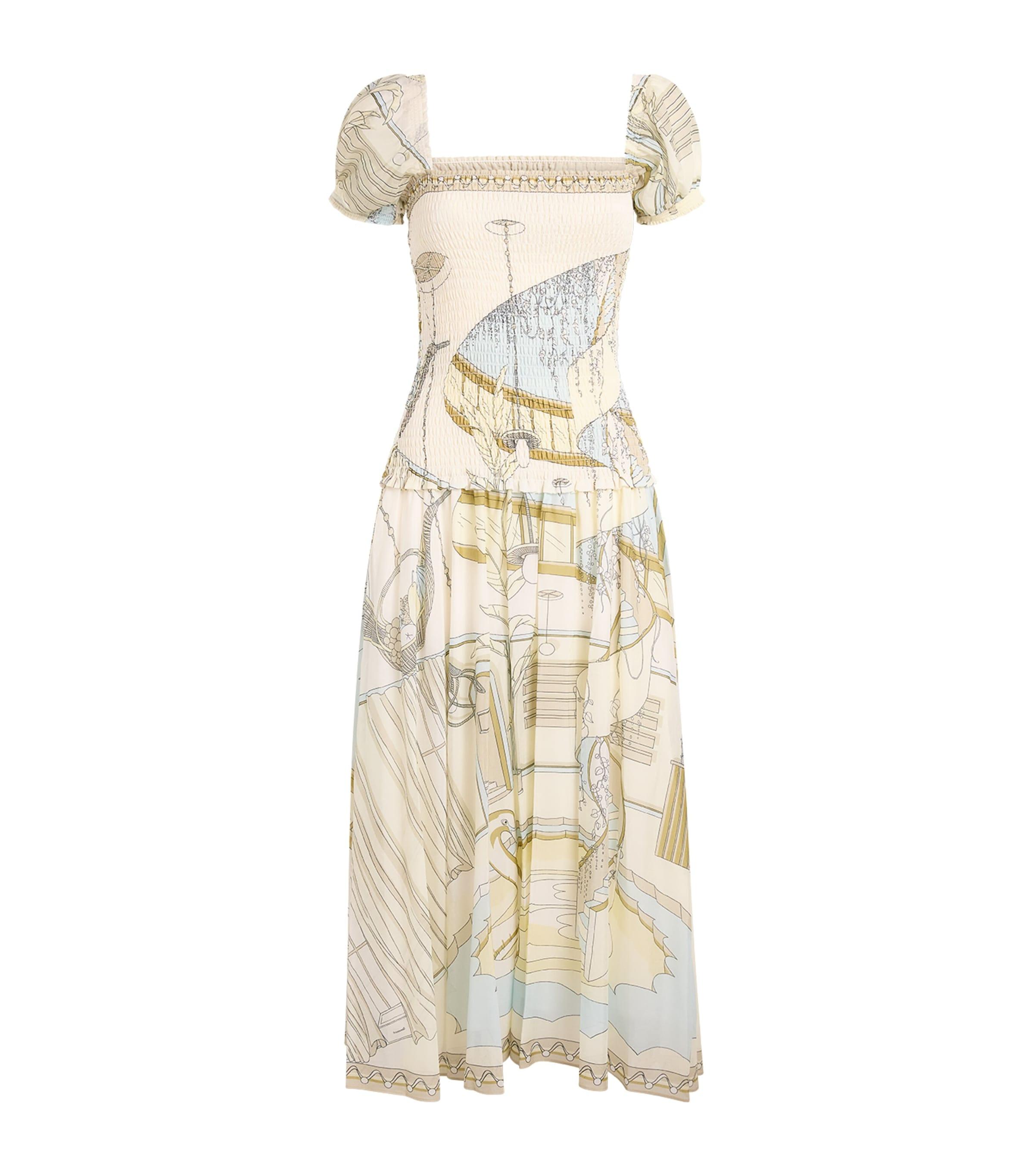 tory burch printed silk wrap dress Tory Burch Women's Printed Silk Wrap Dress