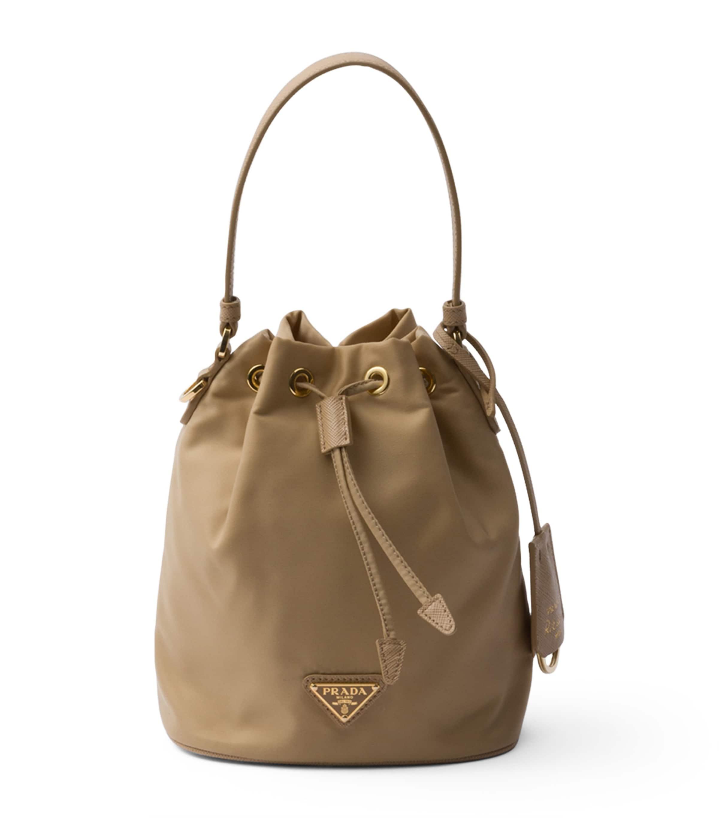 Prada Mini Re Edition 1978 Bucket Bag in Natural Lyst Canada