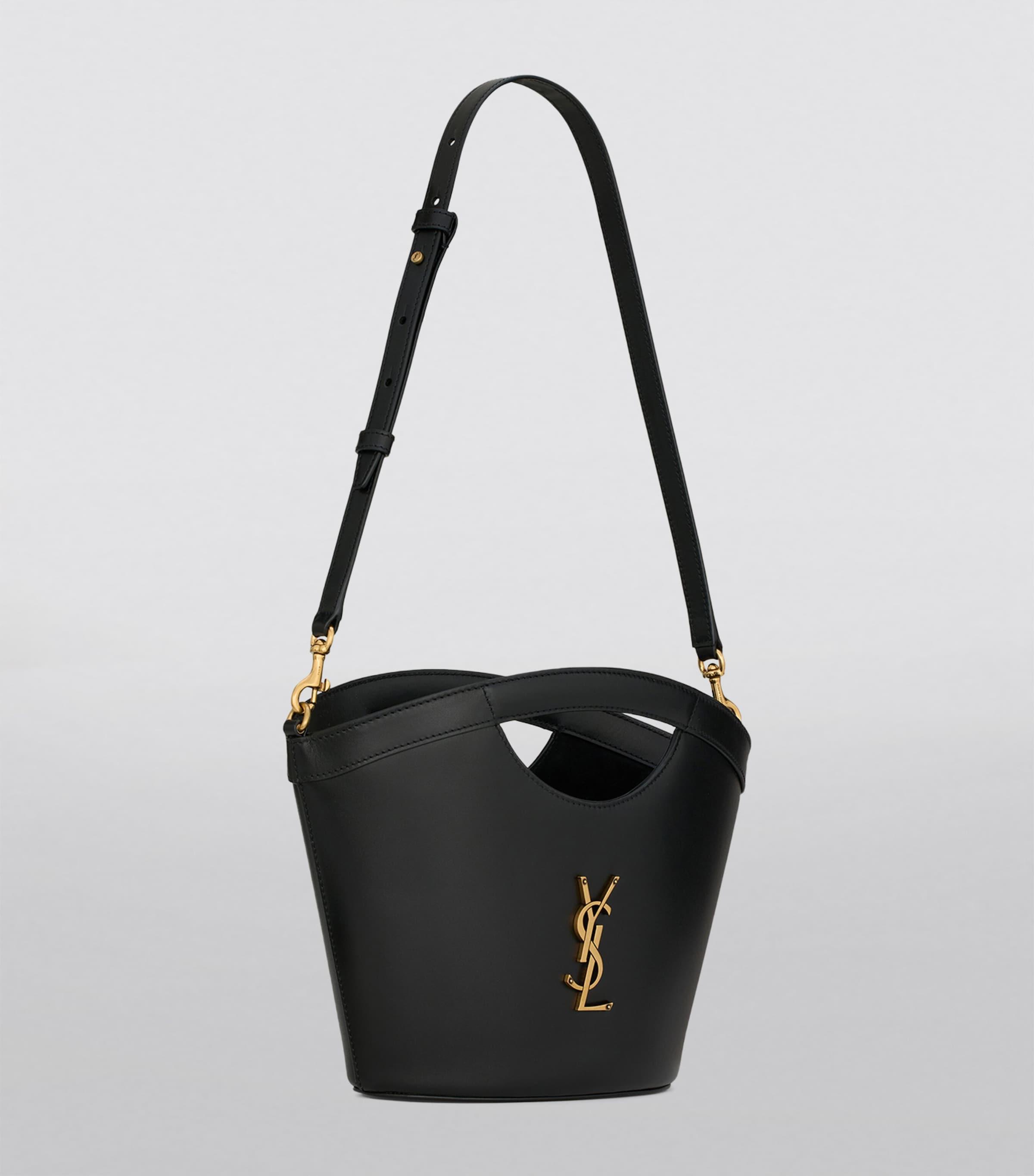 Saint Laurent Mini Celia Tote Bag in Black Lyst UK