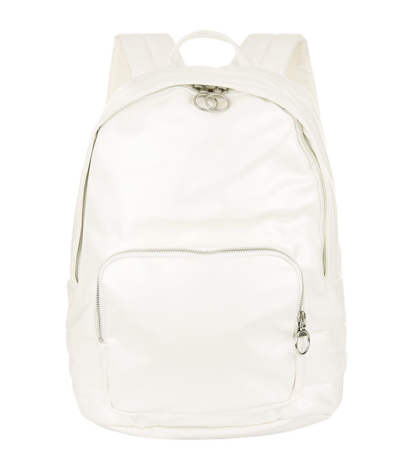 reebok backpack white