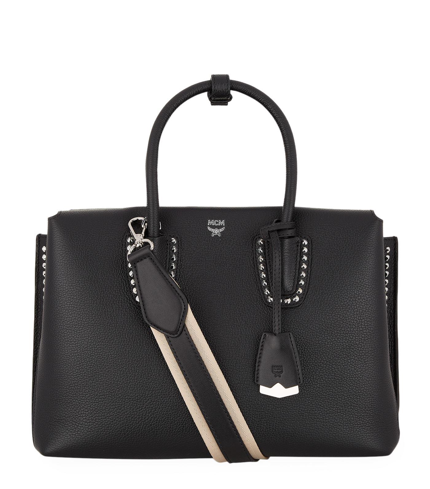 mcm milla medium black