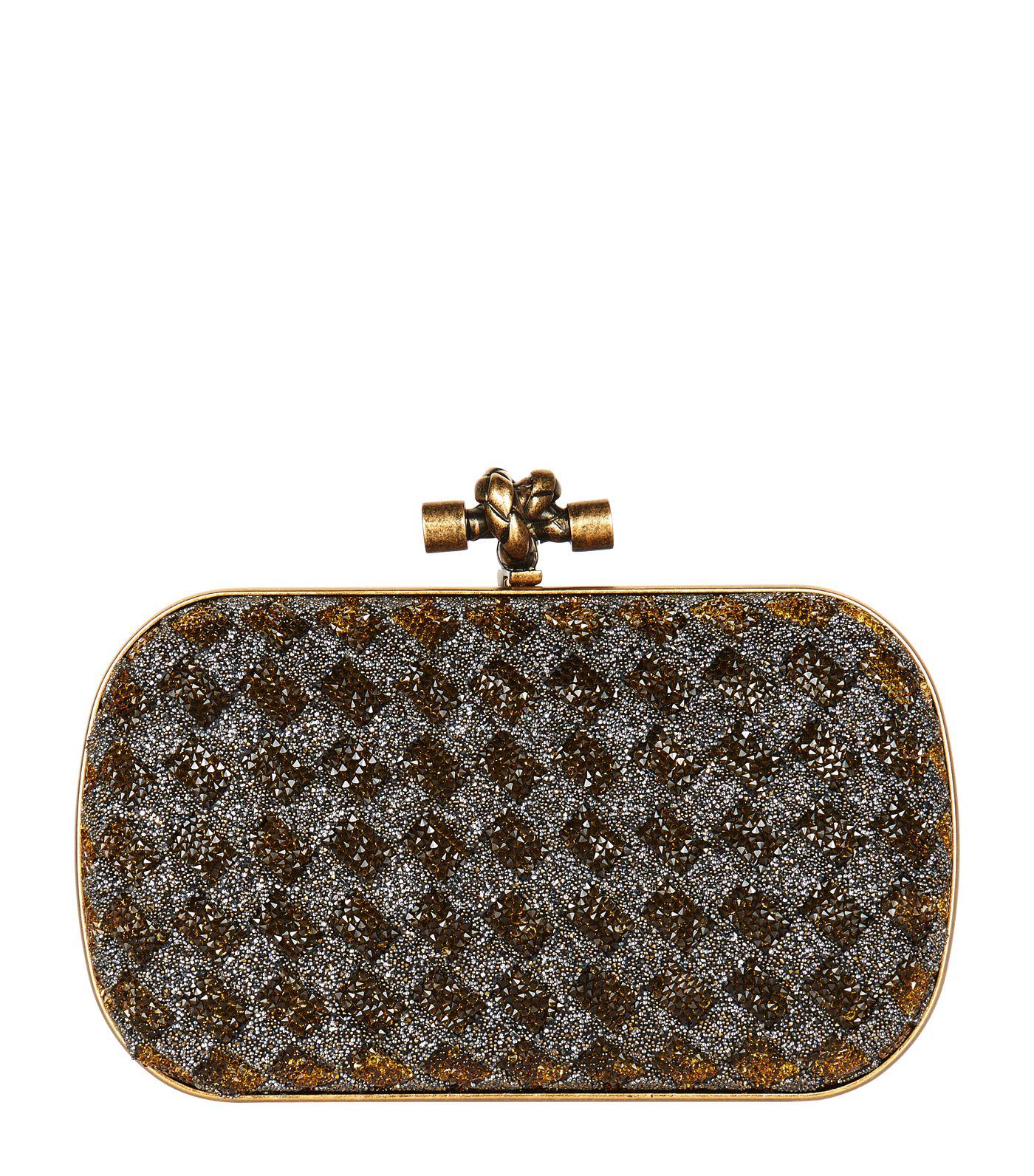 Bottega Veneta Crystal Embellished Knot Clutch Bag at 1stDibs  bottega  veneta clutch bags, bottega crystal bag, bottega veneta knot clutch