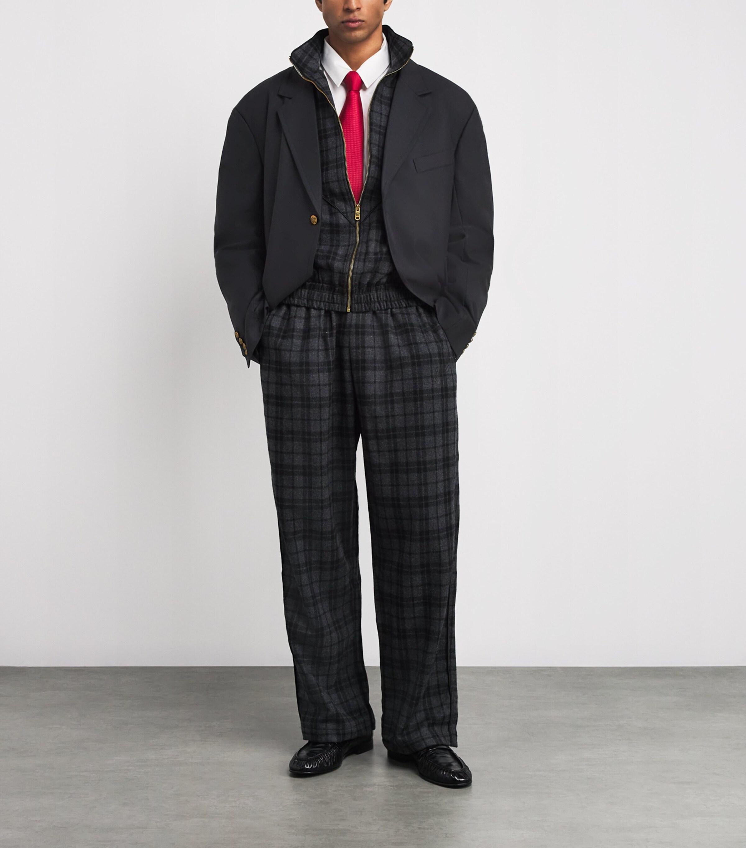 Willy Chavarria Box Cutter Blazer in Black for Men | Lyst