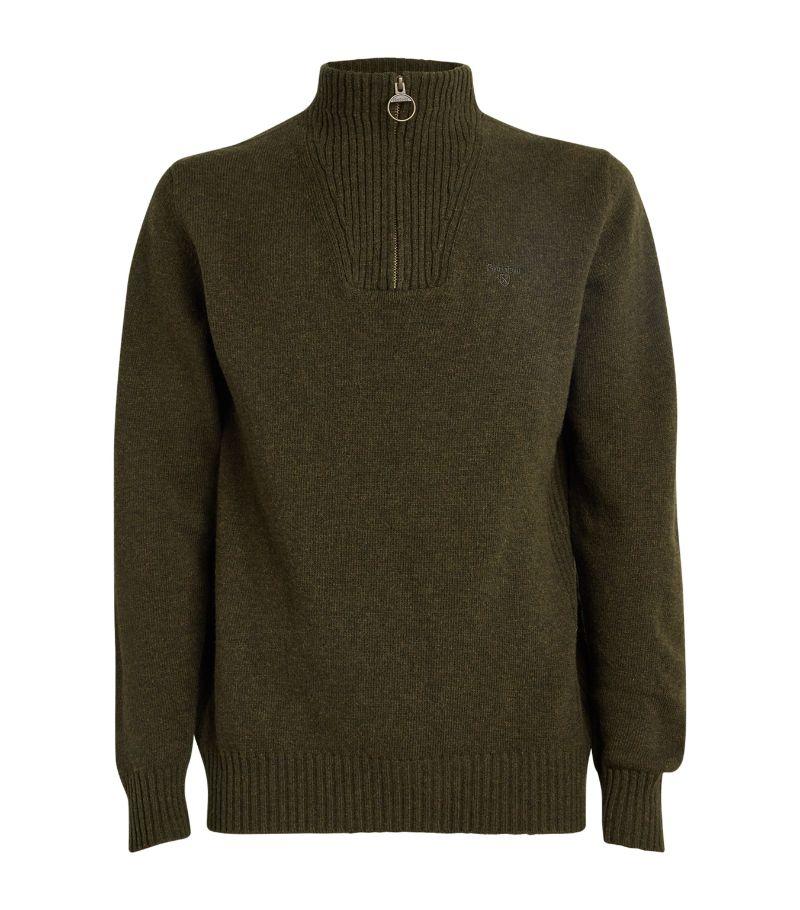 Barbour zip sweater deals