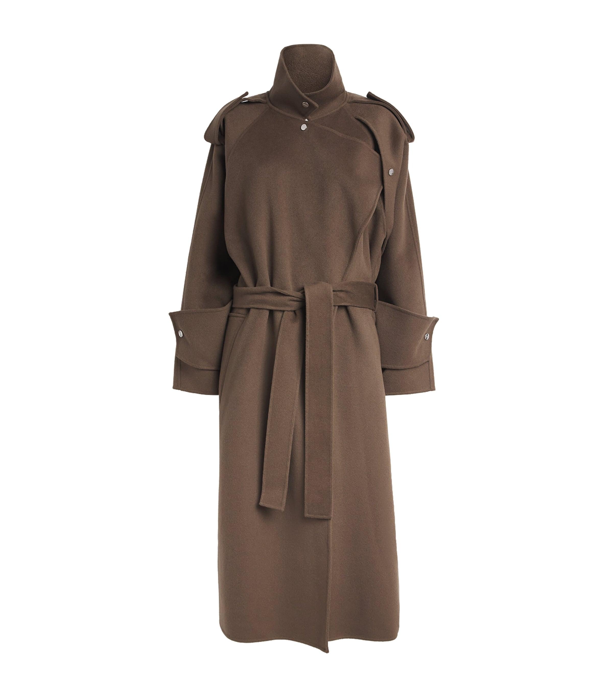 AERON アーロン elaine trench coat トレンチコート S aeron ロング 