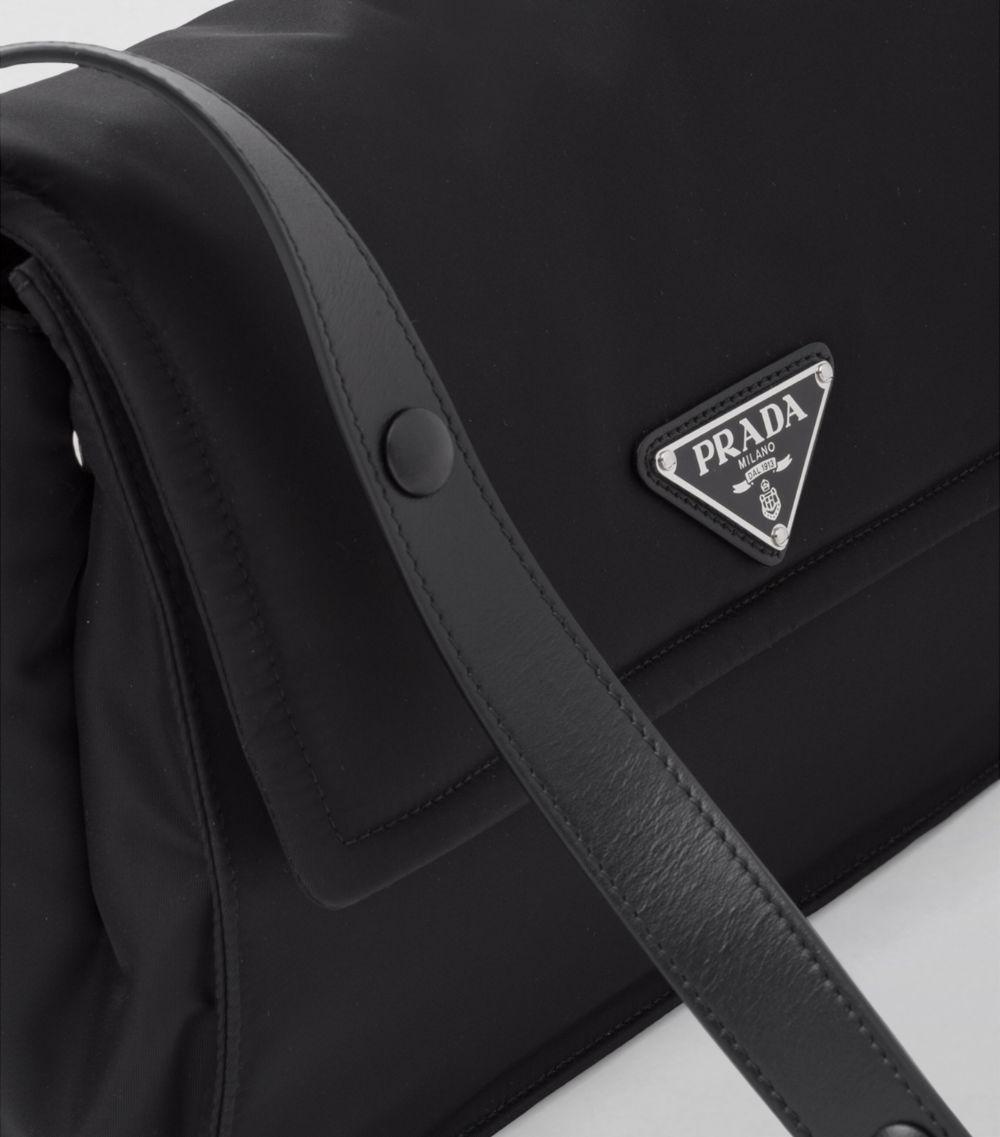 Prada Re Nylon Padded Shoulder Bag in Black Lyst UK