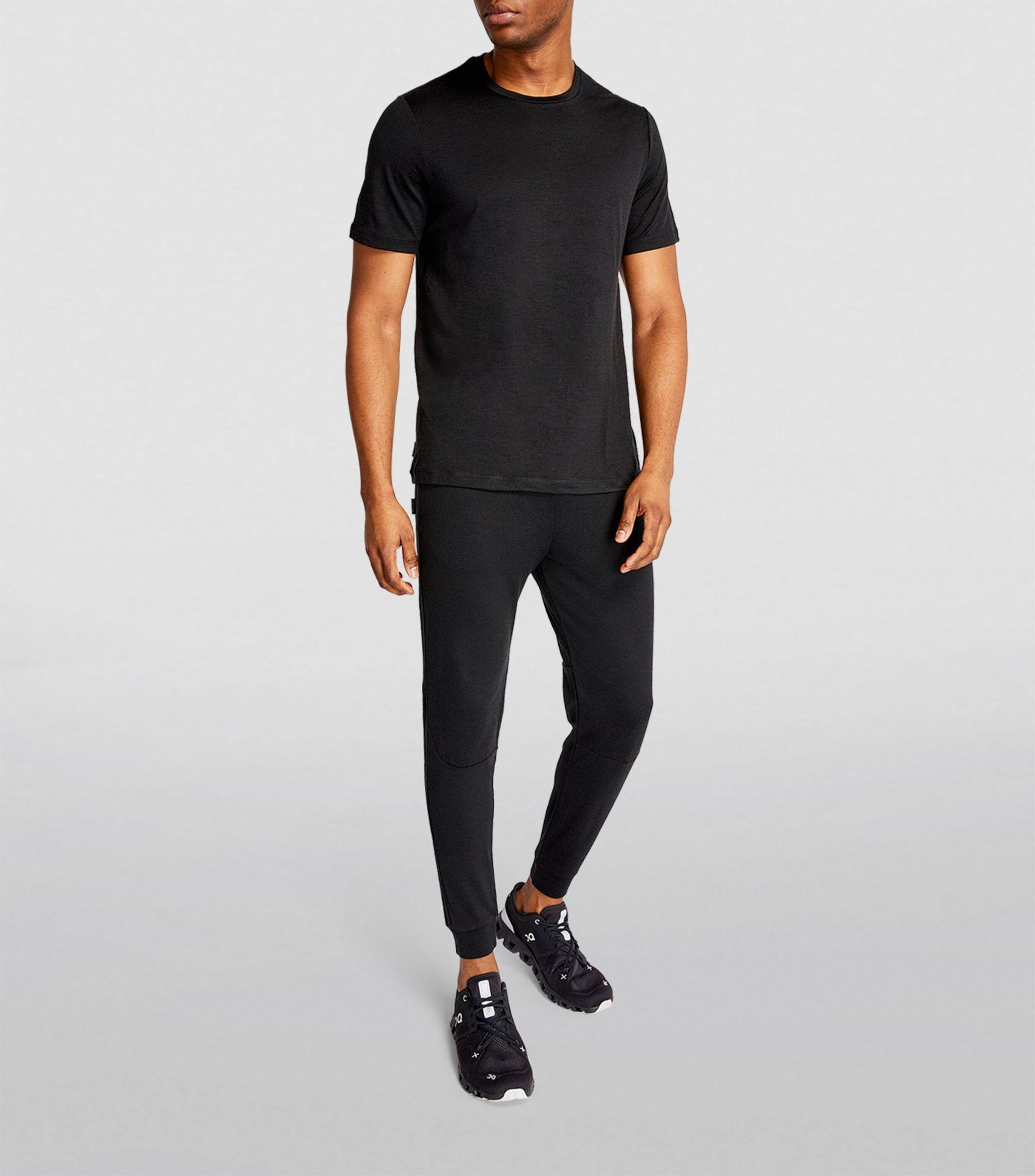 Icebreaker Merino Wool Tech Lite T-shirt in Black for Men | Lyst