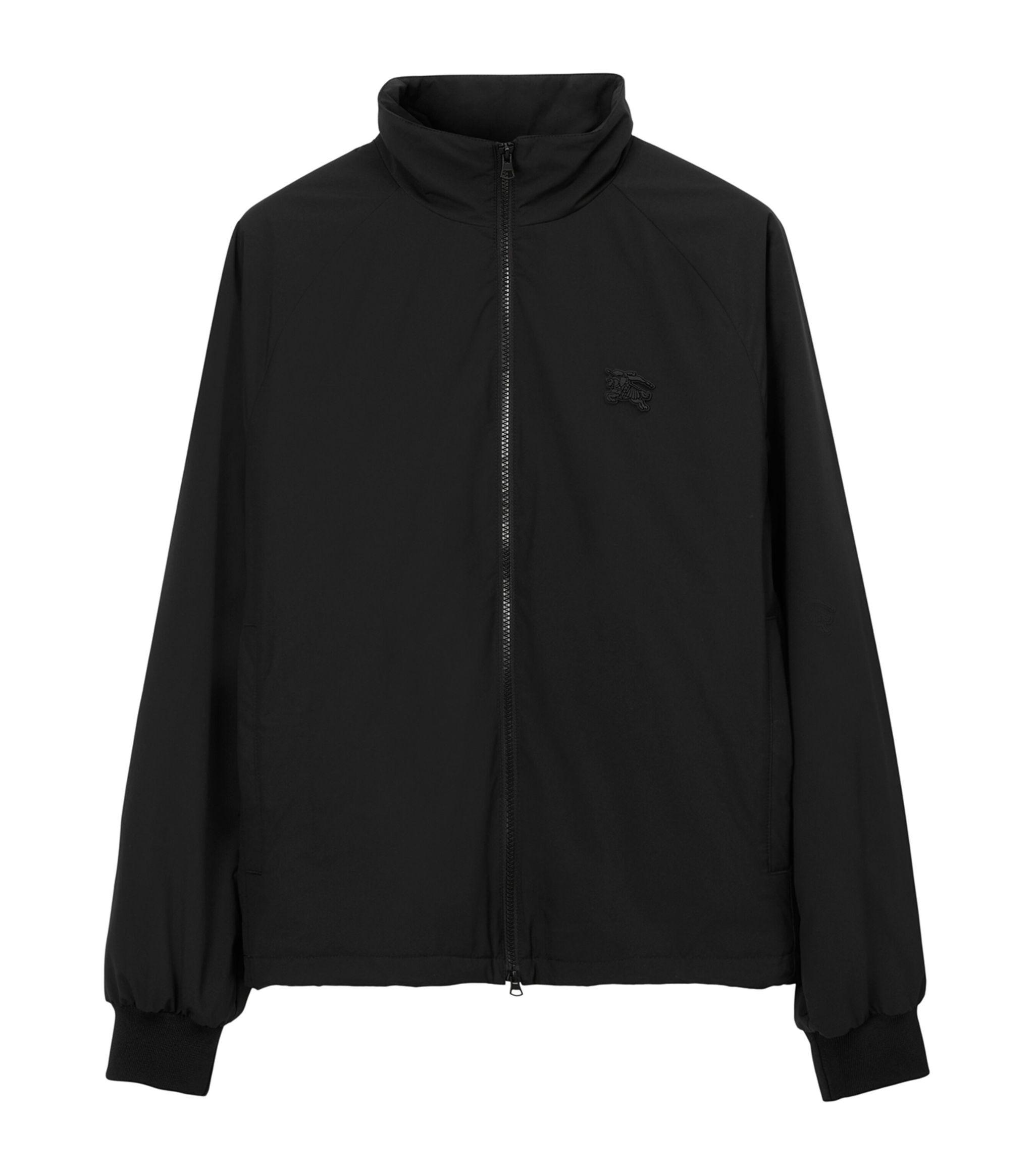 Burberry Saldon Ekd Embroidered Jacket in Black for Men | Lyst