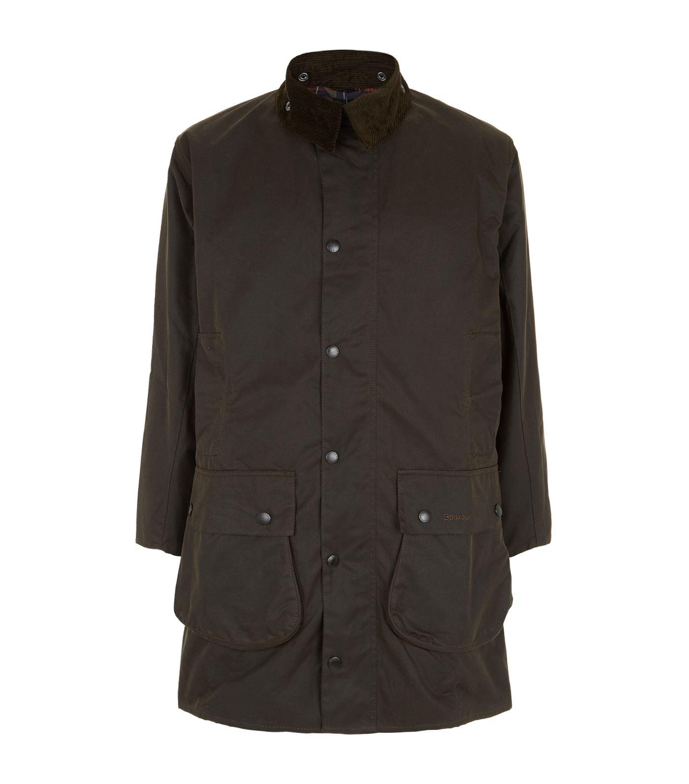 Barbour Cotton Northumbria Jacket in Black for Men | Lyst