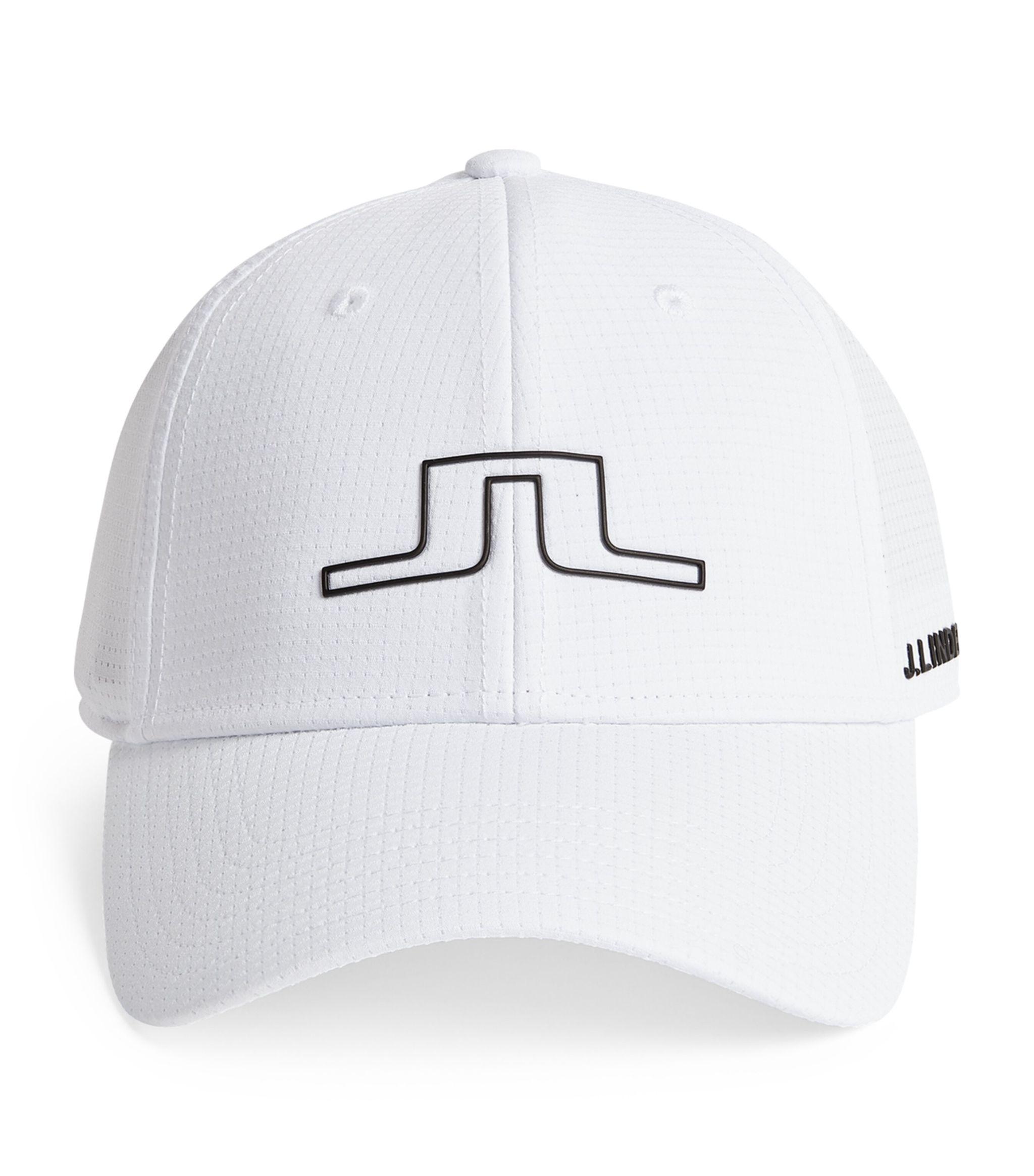 J.Lindeberg Caden Golf Cap in White for Men | Lyst