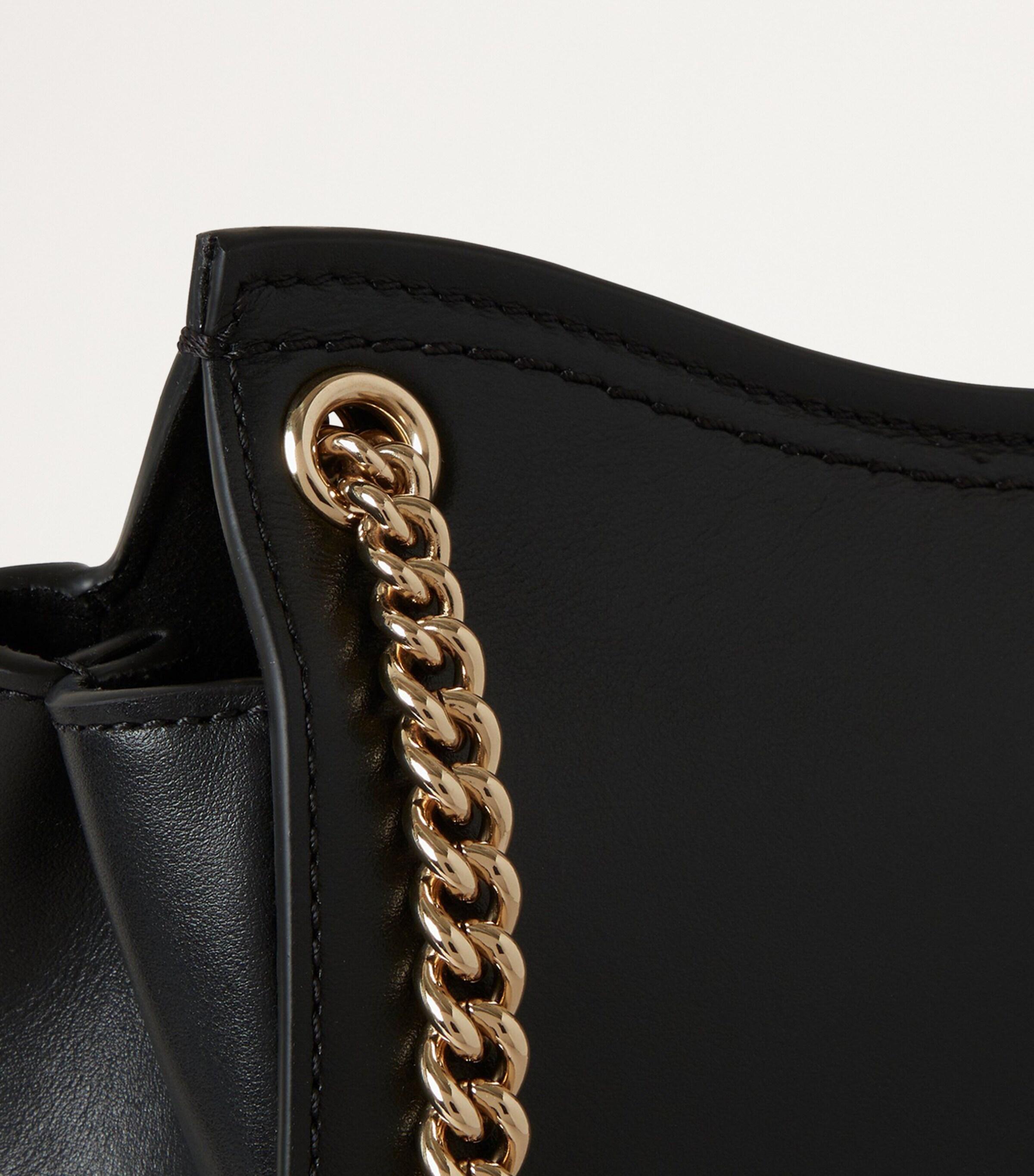 Mulberry Lana Chain Shoulder Bag in Black | Lyst
