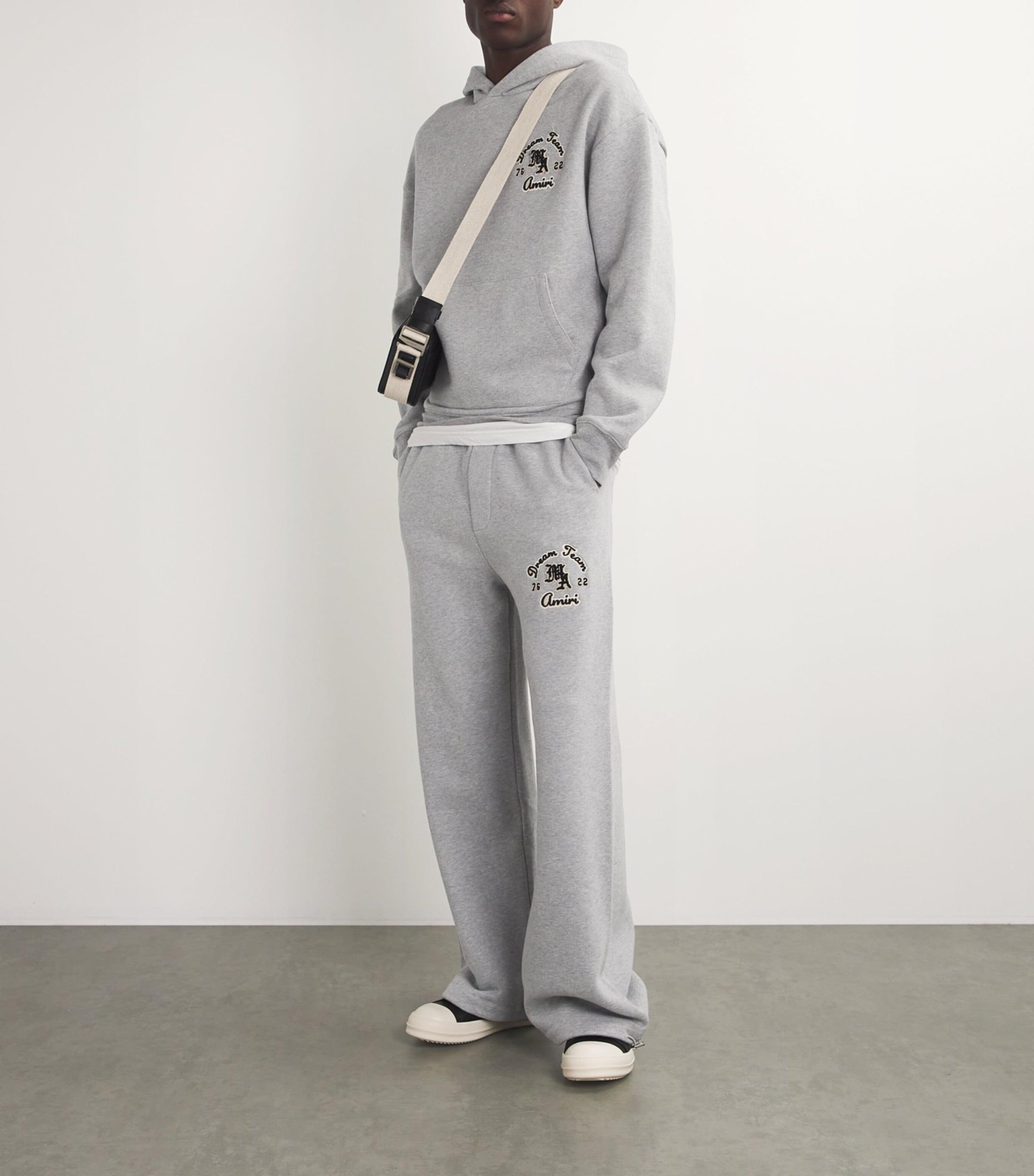 Amiri Dream Team Hoodie in Grey for Men | Lyst UK